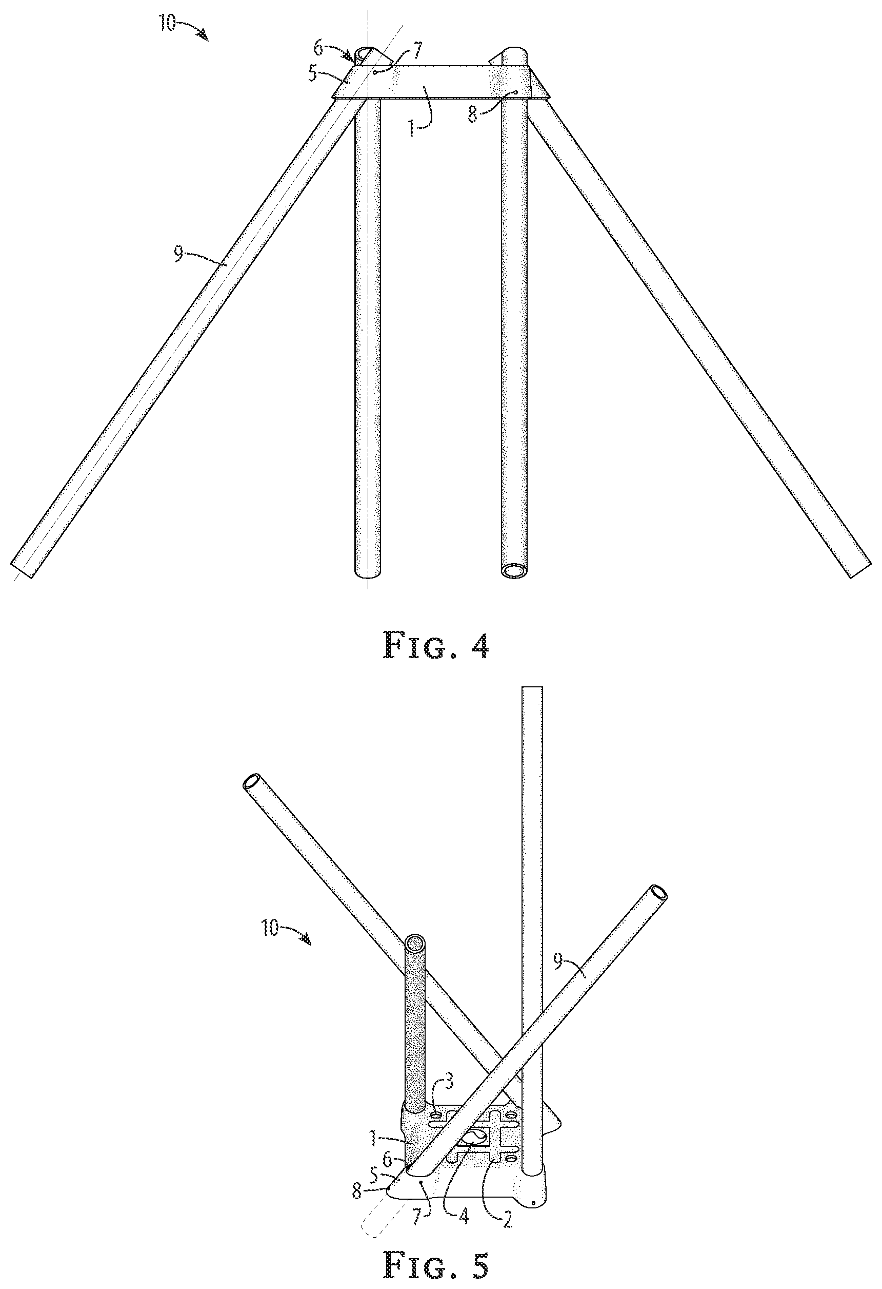 Patent US12460366 Figure 4 – Reticulated driven micropile footing system