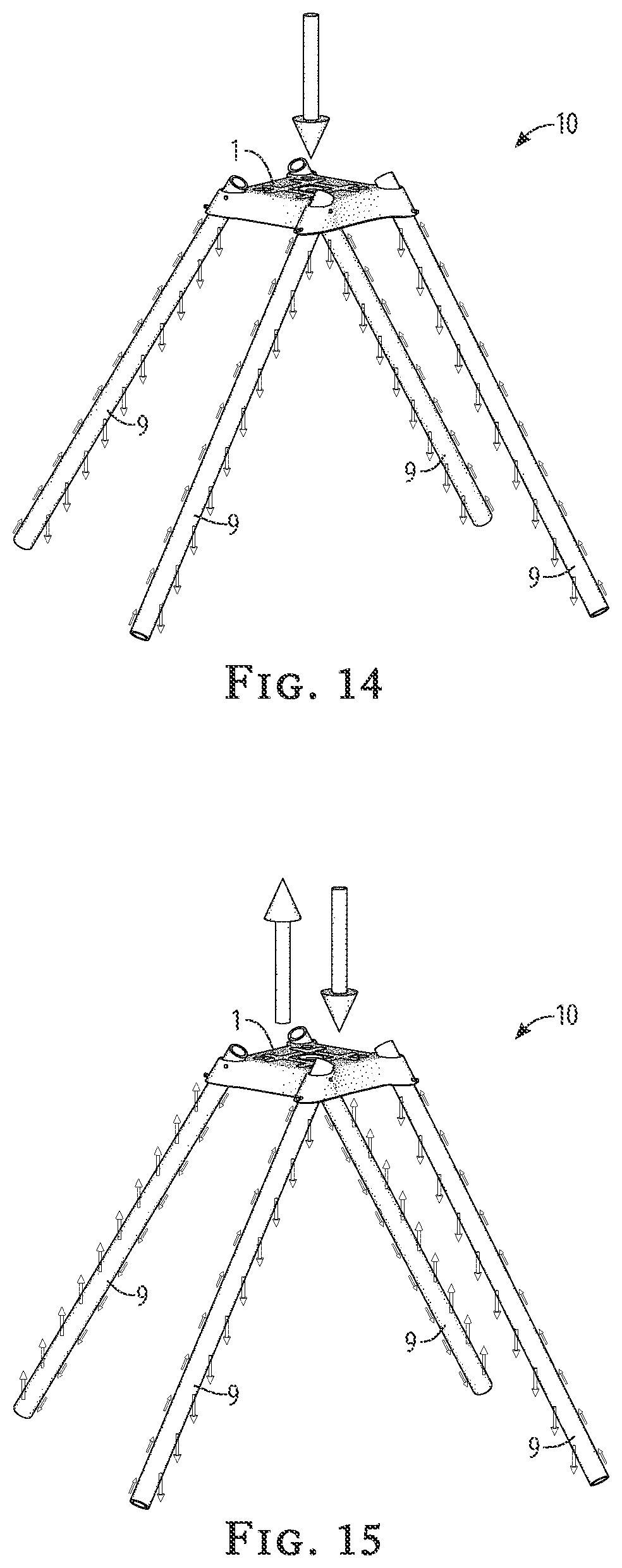 Patent US12460366 Figure 9 – Reticulated driven micropile footing system