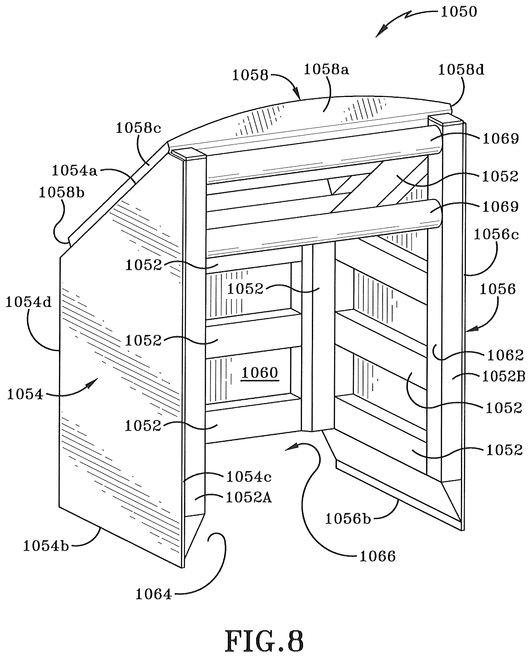 Patent US12460368 Figure 9 – End cap assembly for a trench box and method of utilization thereof