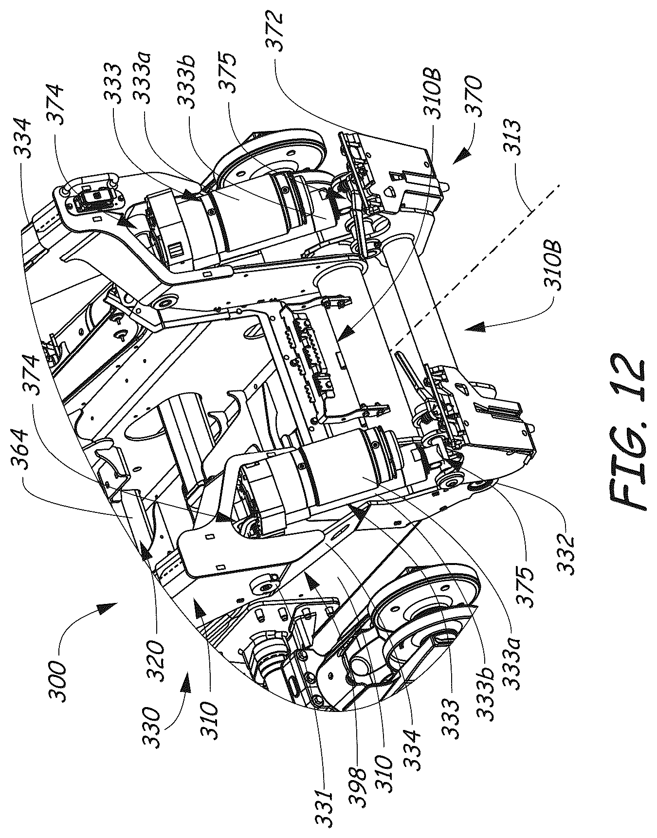 Patent US12460371 Figure 11 – Electrically powered power machine