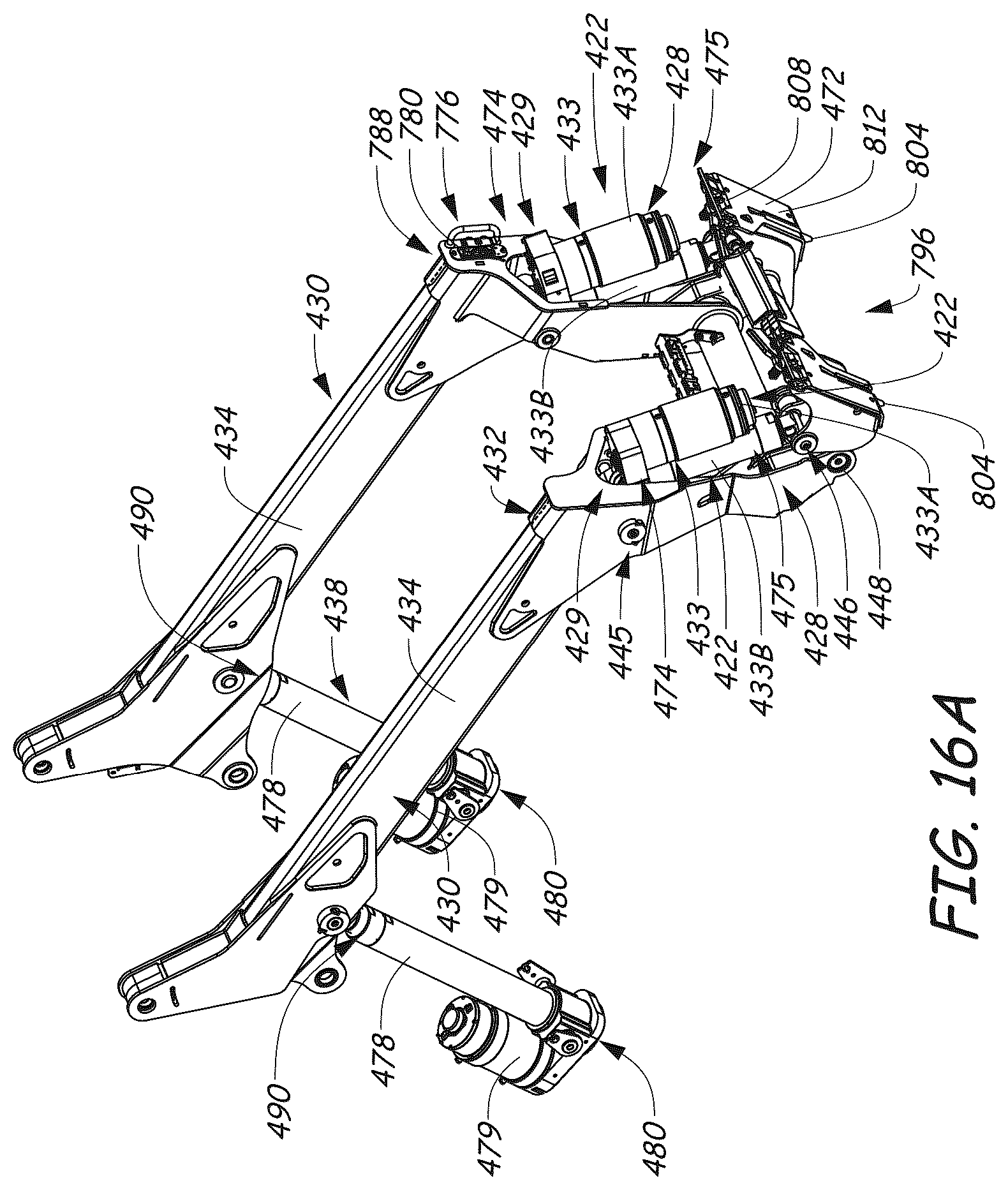 Patent US12460371 Figure 16 – Electrically powered power machine