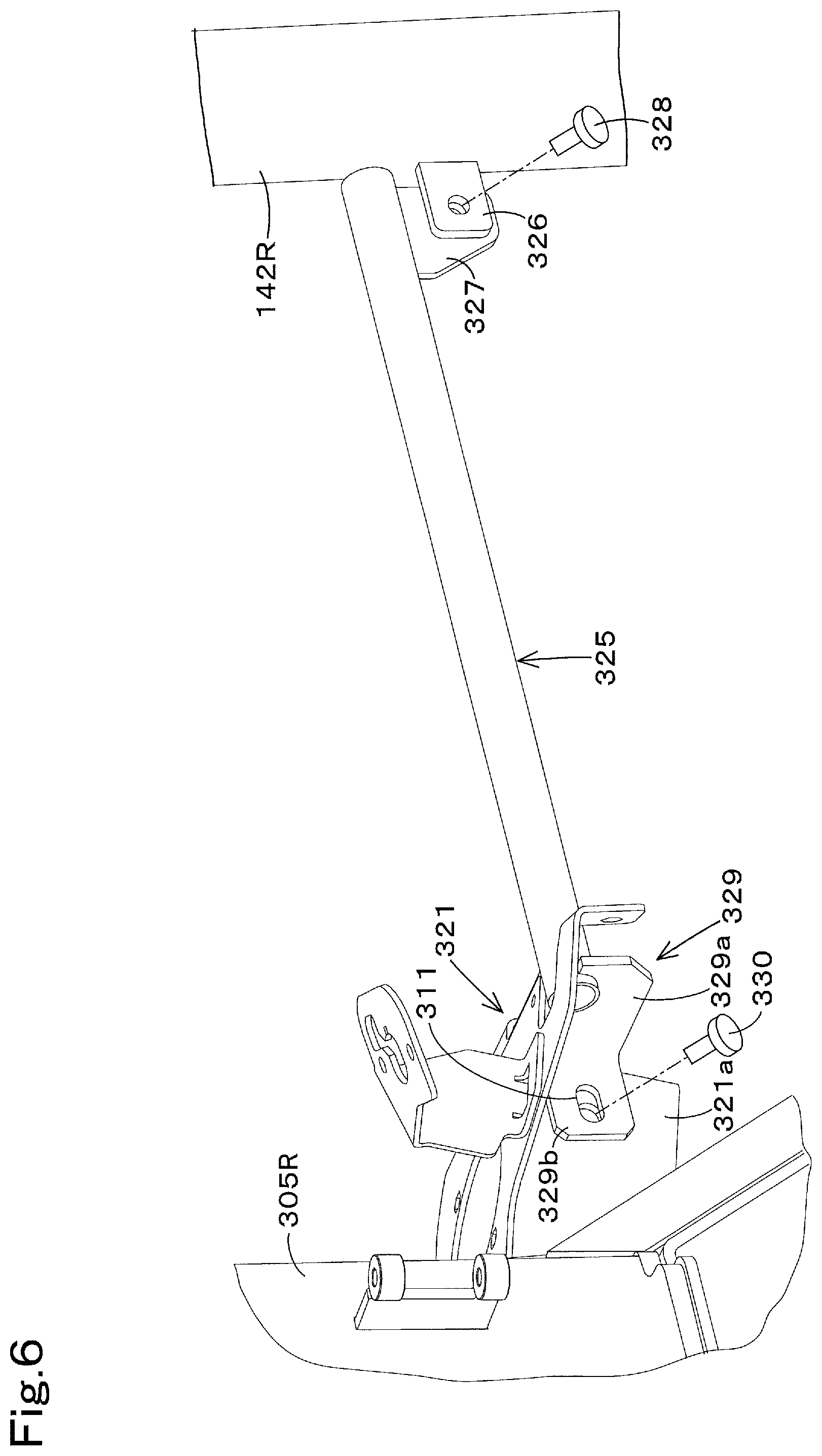 Patent US12460372 Figure 7 – Working machine