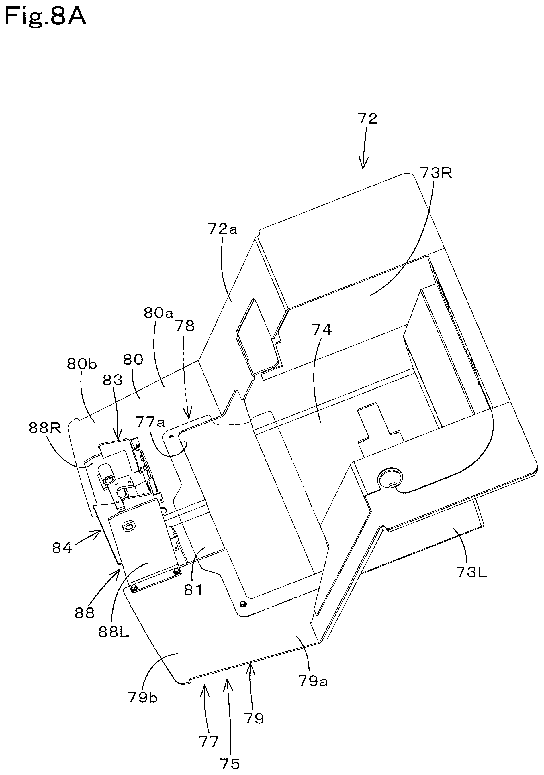 Patent US12460372 Figure 10 – Working machine