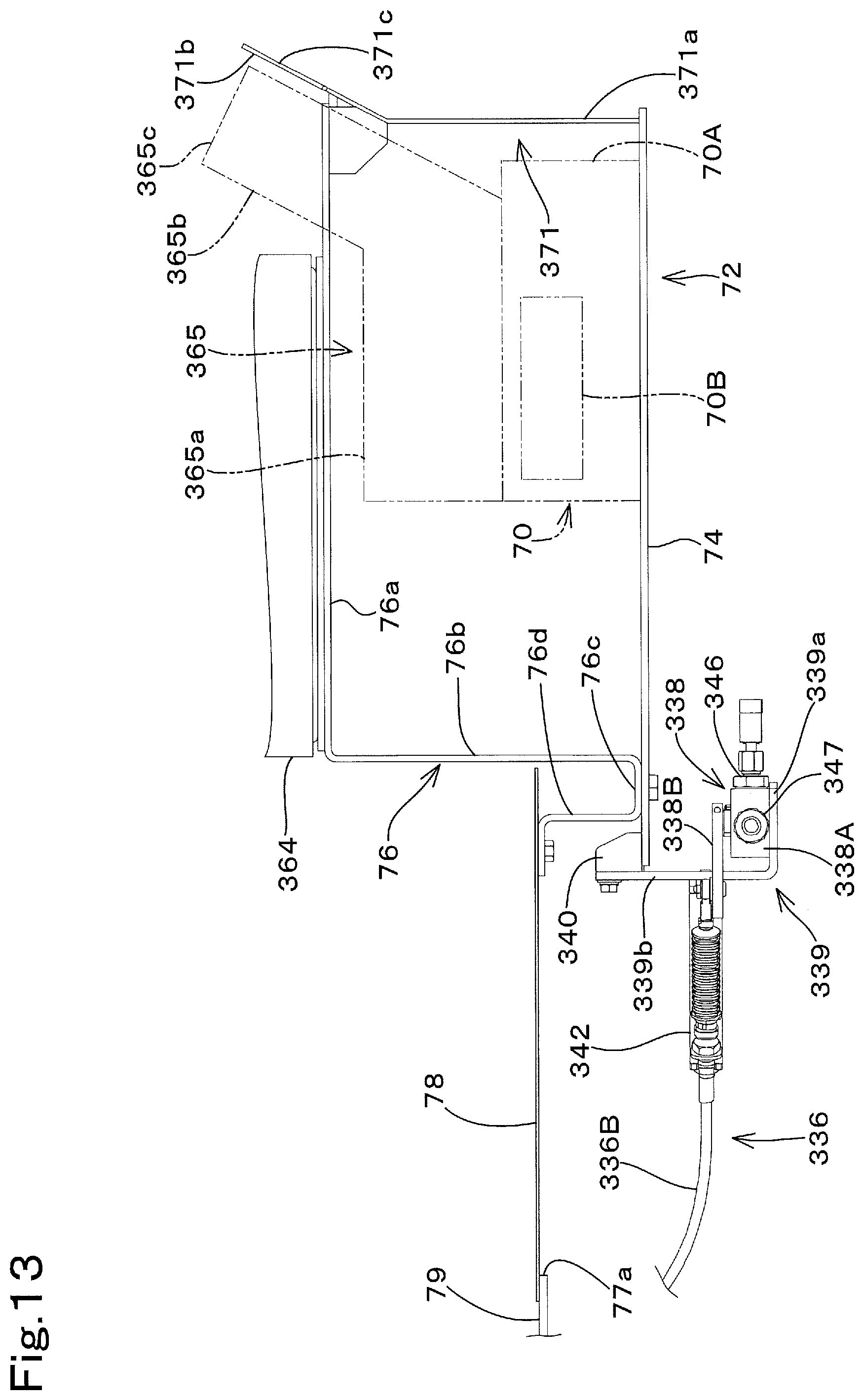 Patent US12460372 Figure 17 – Working machine