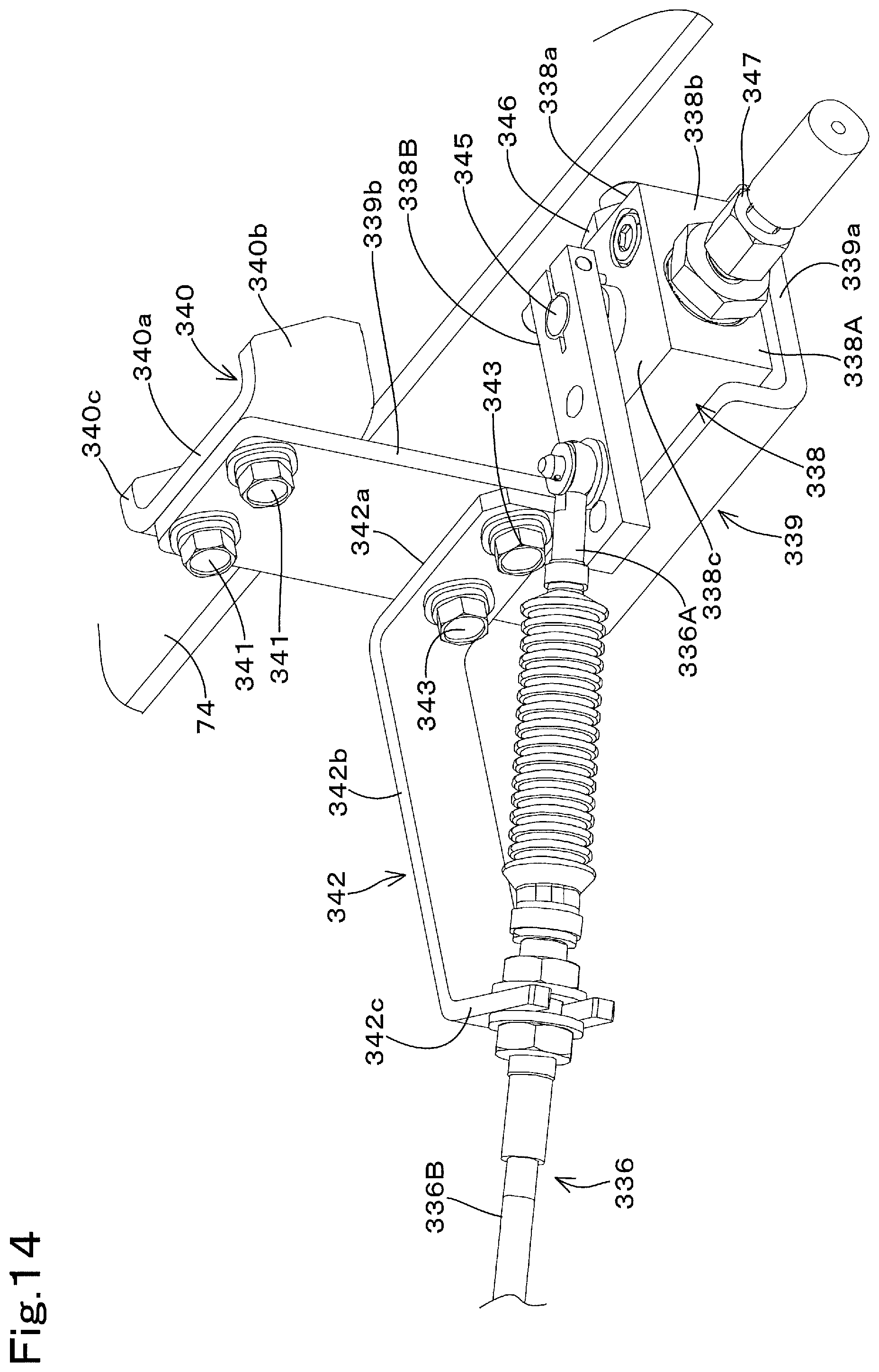 Patent US12460372 Figure 18 – Working machine