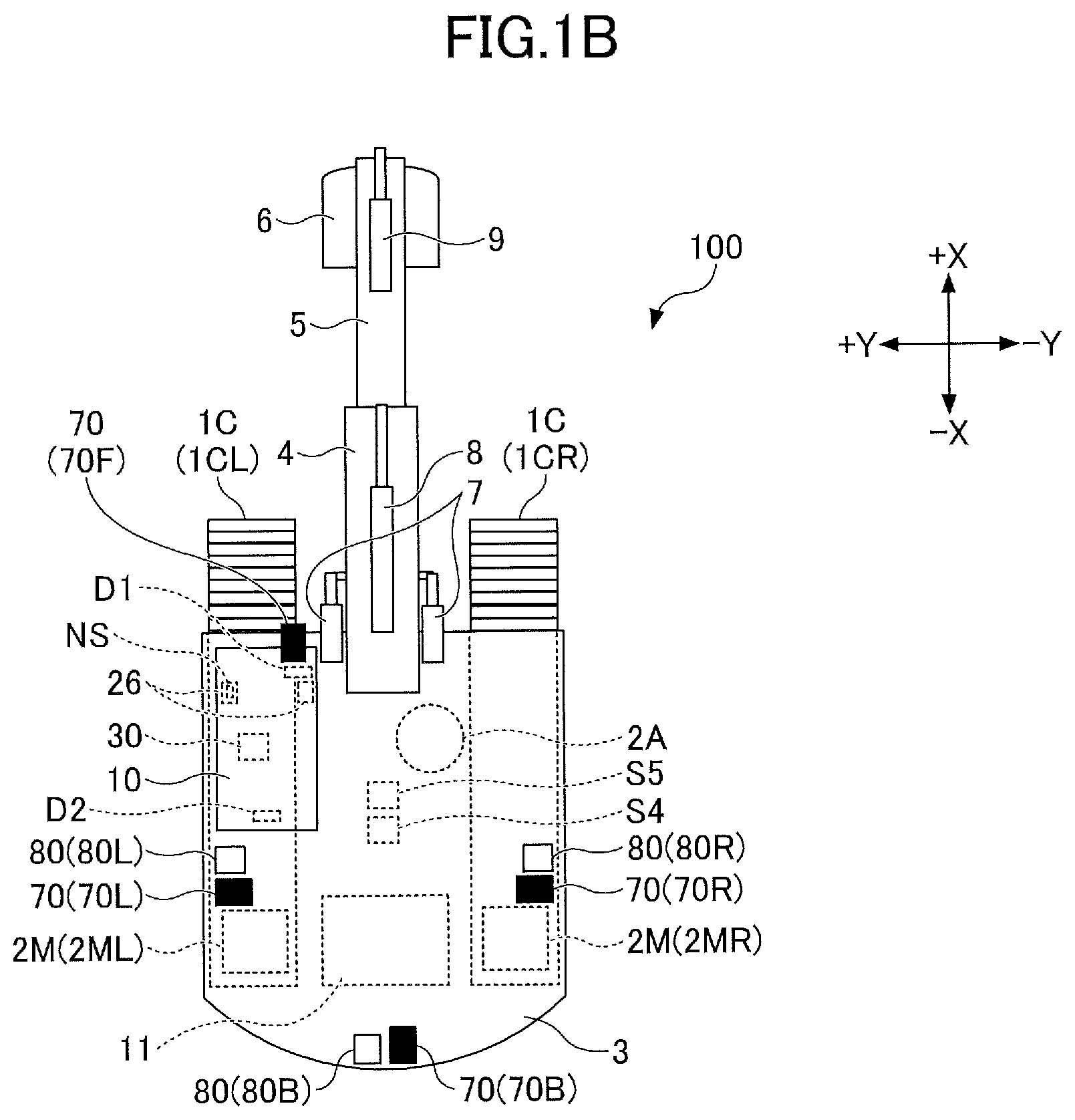 Patent US12460373 Figure 2 – Shovel