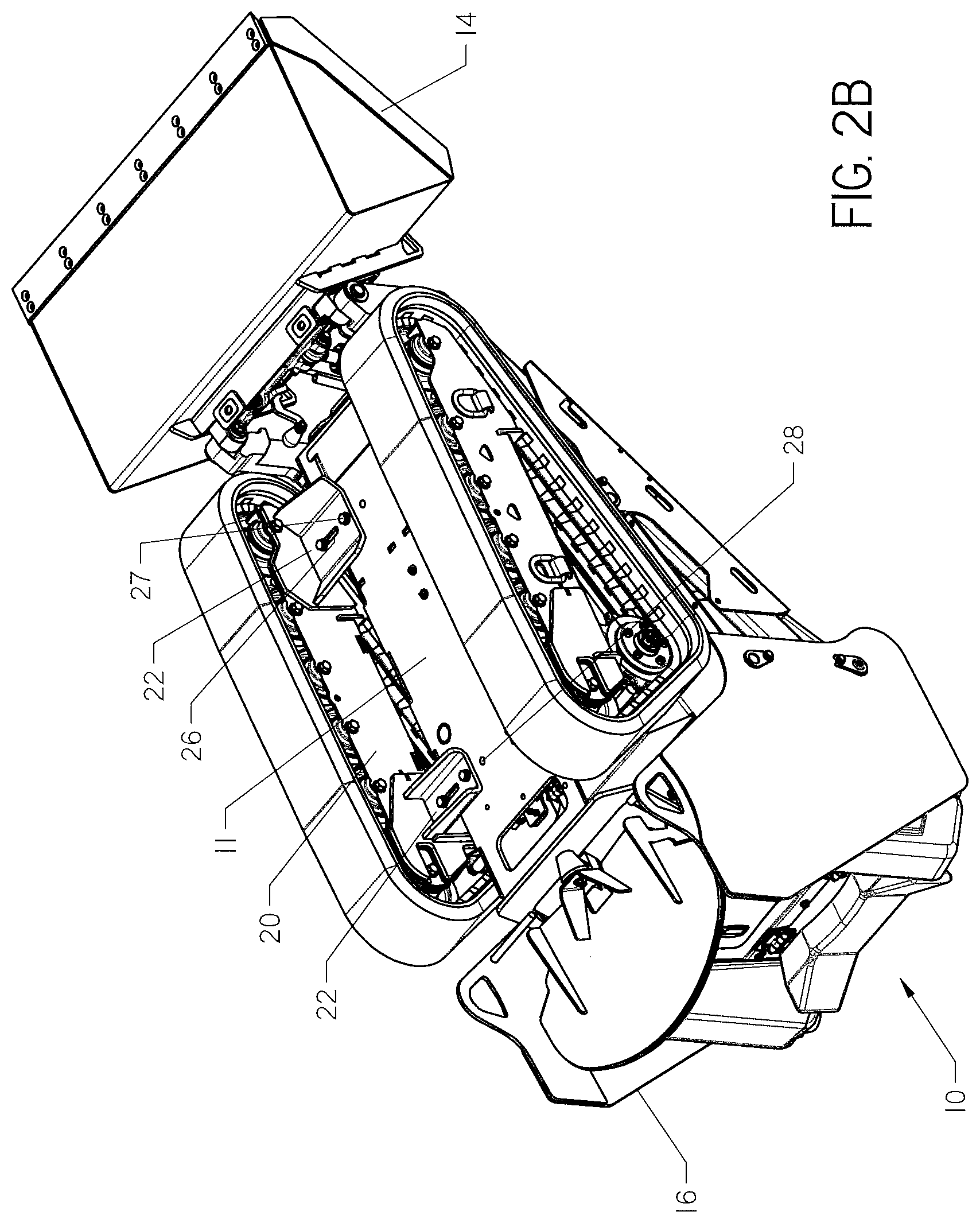 Patent US12460377 Figure 3 – Adjustable tracks