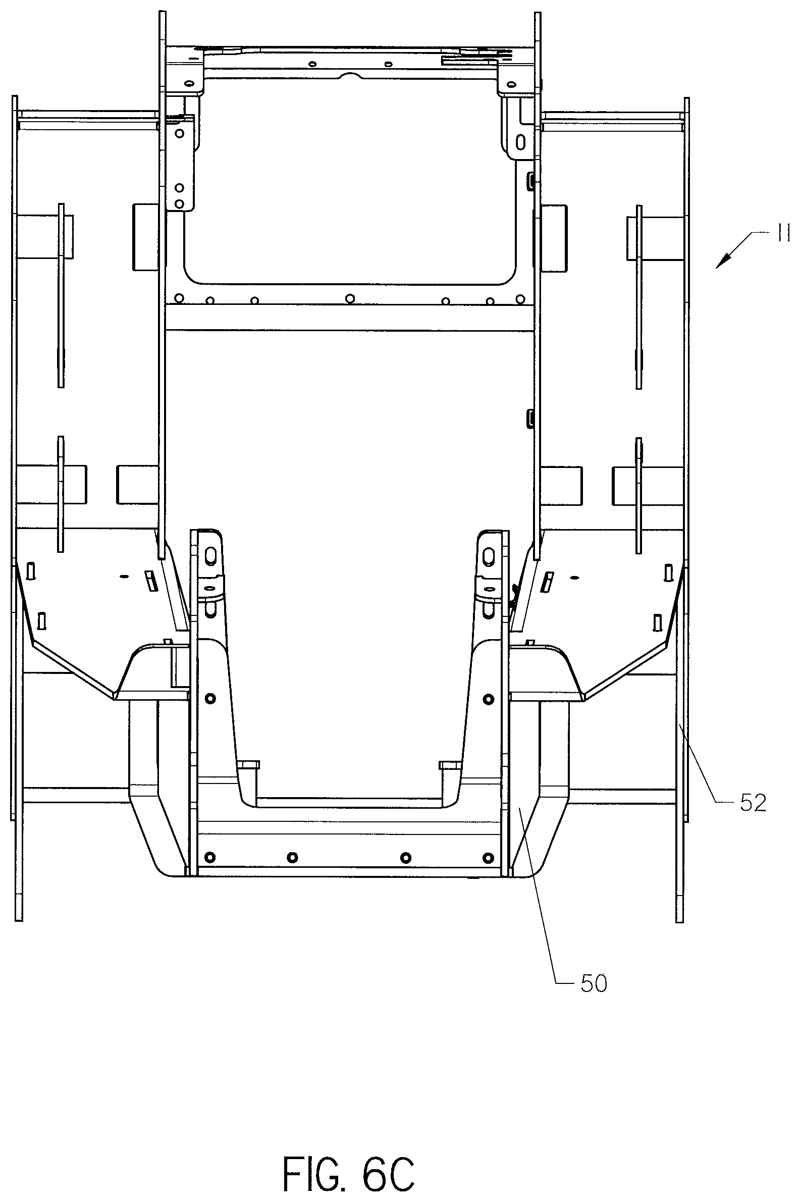 Patent US12460377 Figure 11 – Adjustable tracks