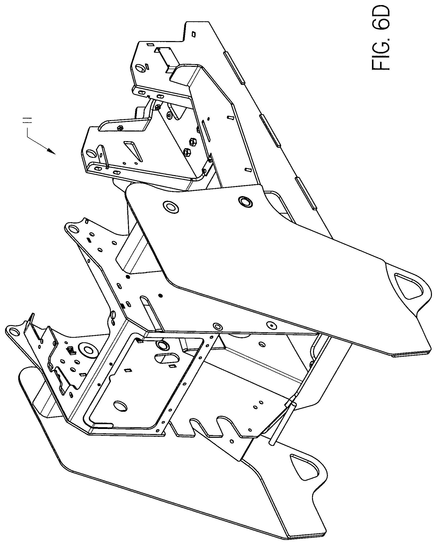 Patent US12460377 Figure 12 – Adjustable tracks