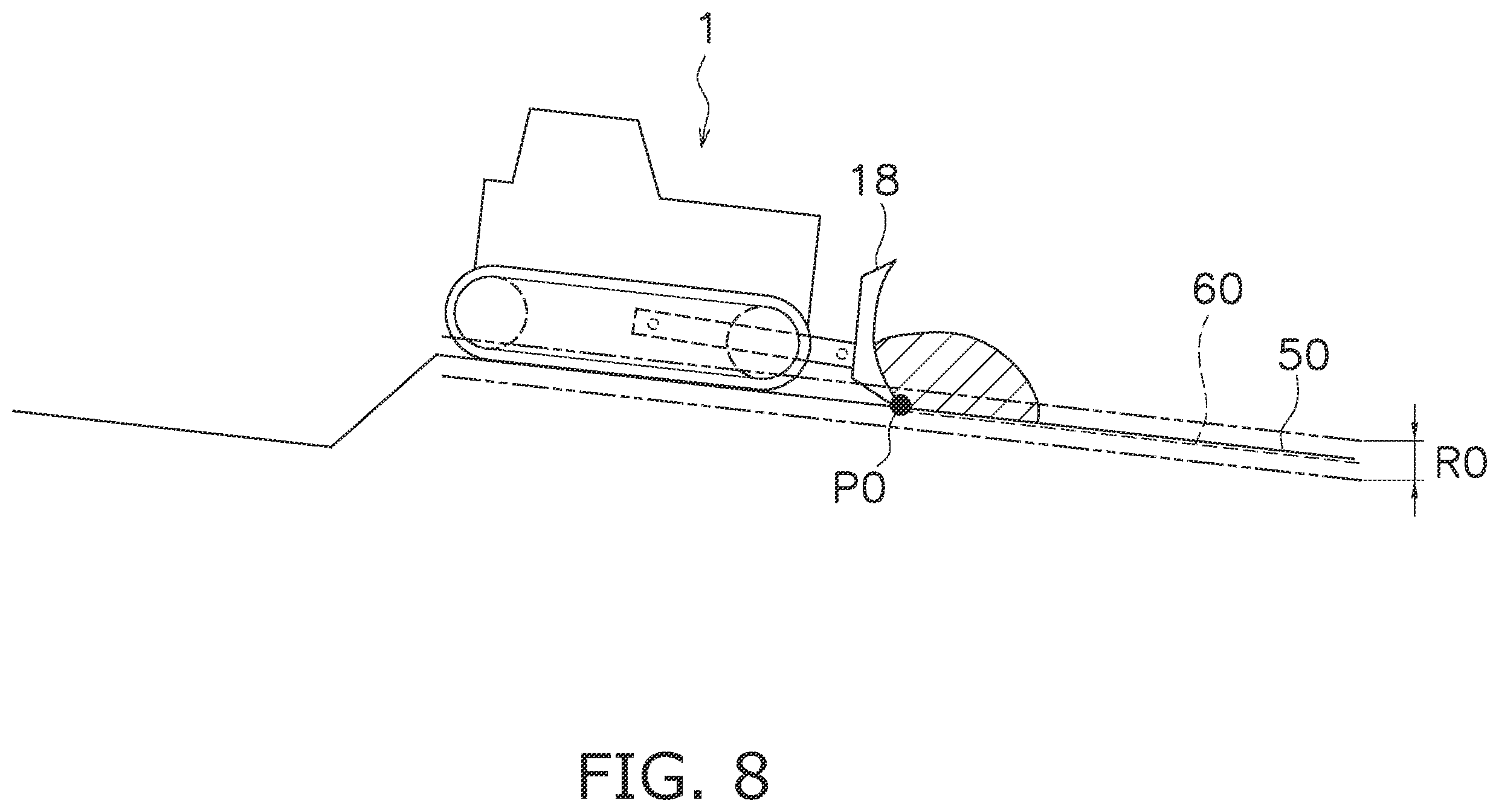 Patent US12460378 Figure 8 – Work machine and method for controlling work machine