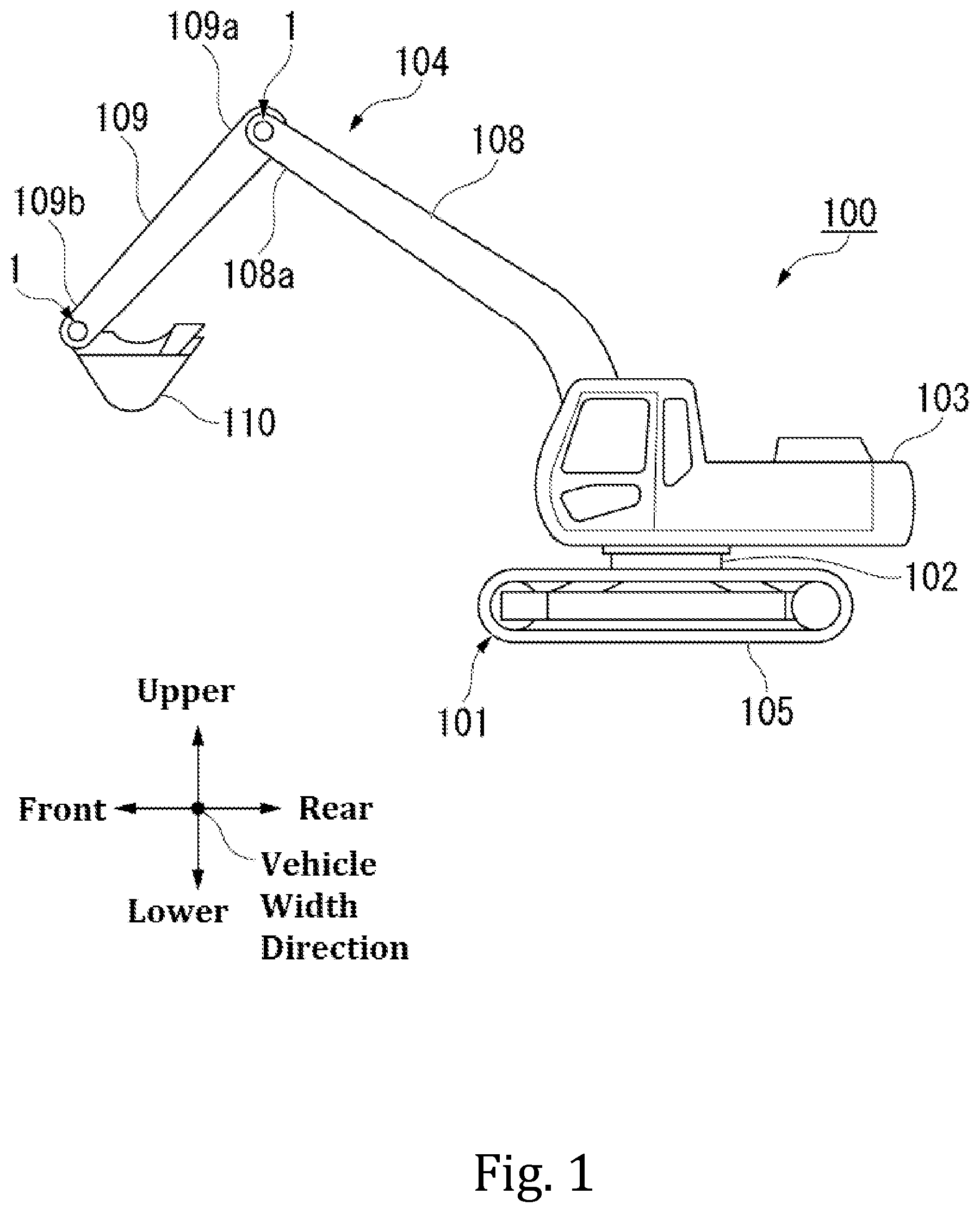 Patent US12460381 — Drive transmission device and construction machine — Figure 1
