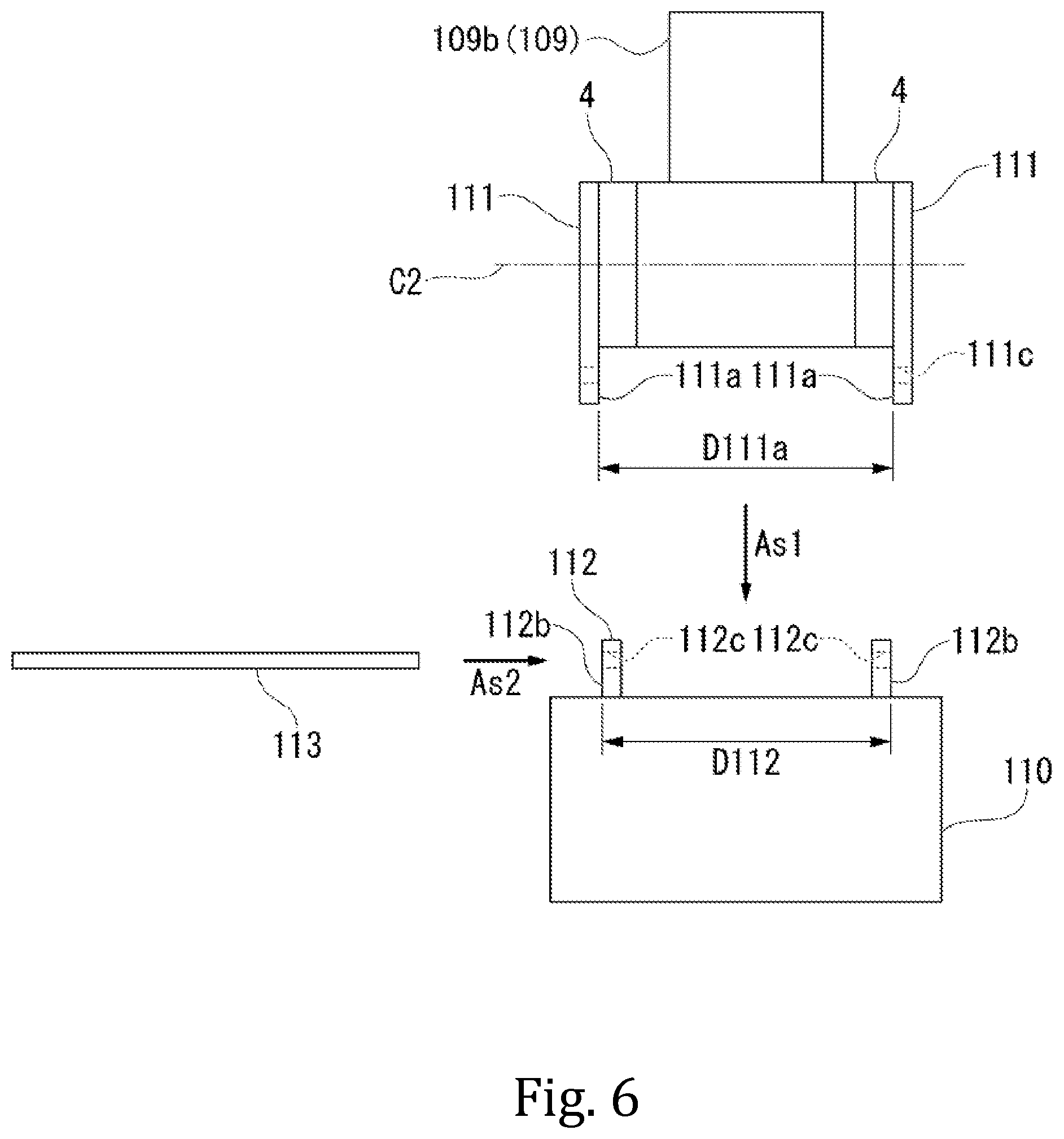 Patent US12460381 Figure 6 – Drive transmission device and construction machine