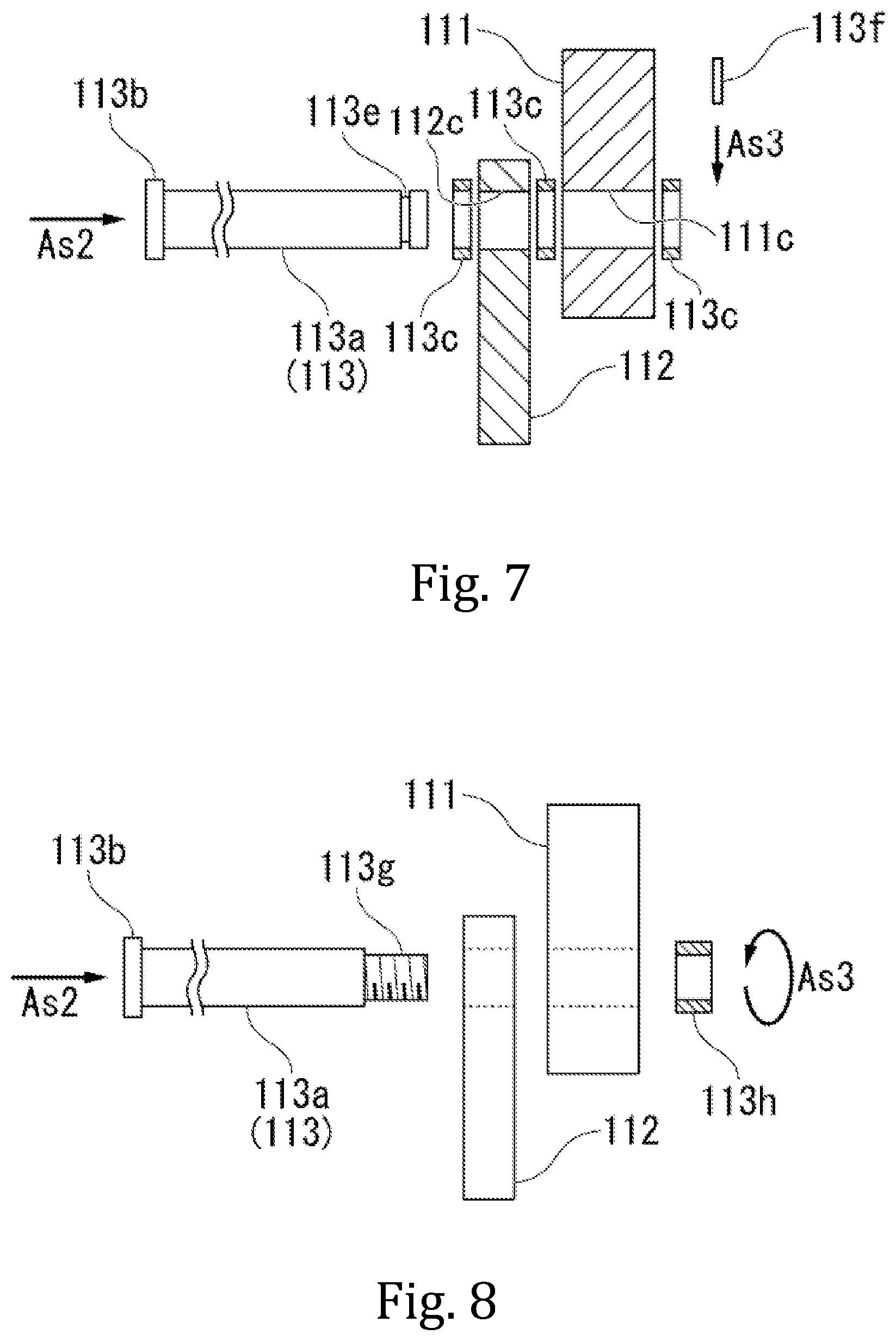 Patent US12460381 Figure 7 – Drive transmission device and construction machine