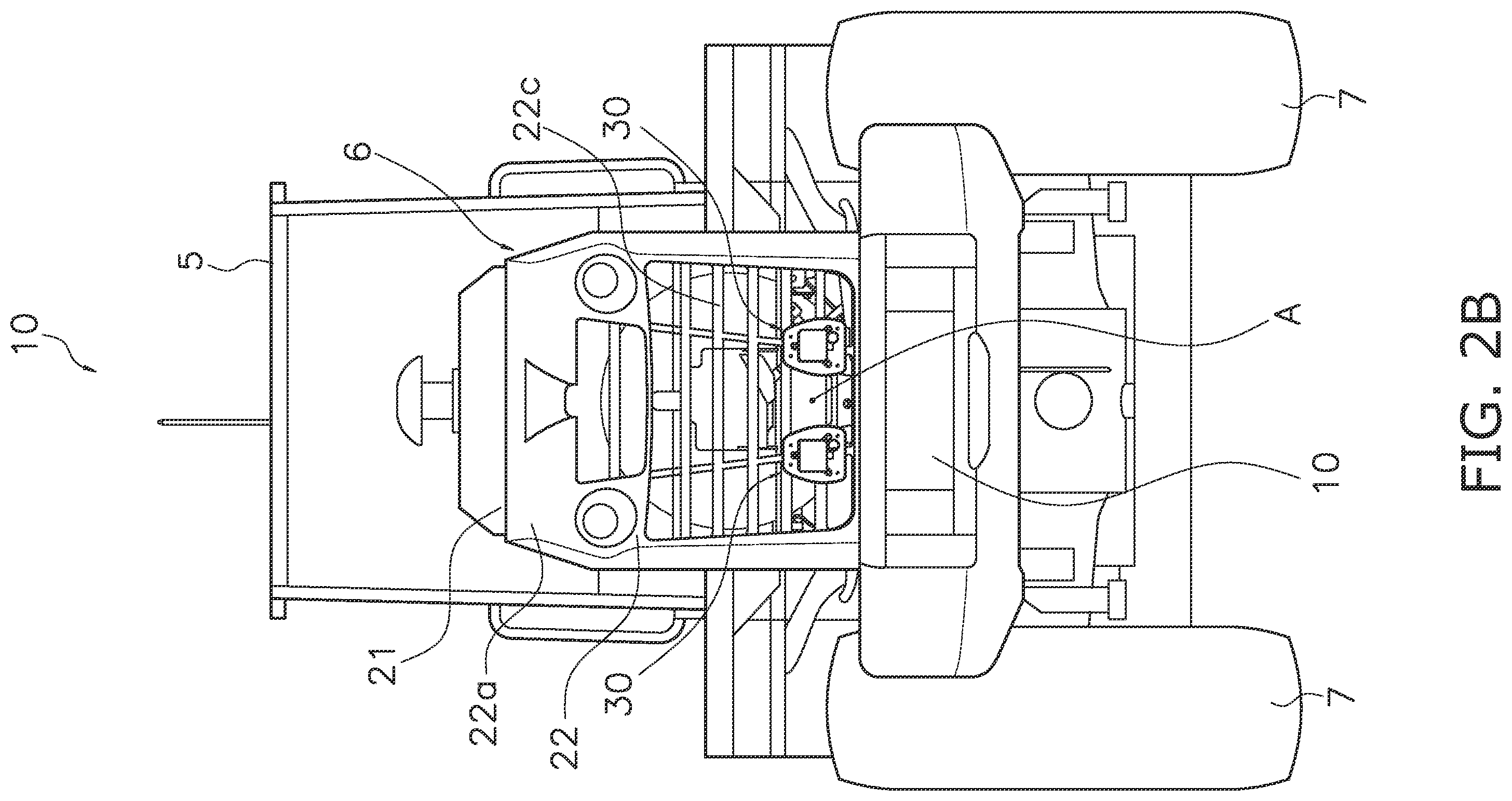 Patent US12460387 Figure 3 – Work machine