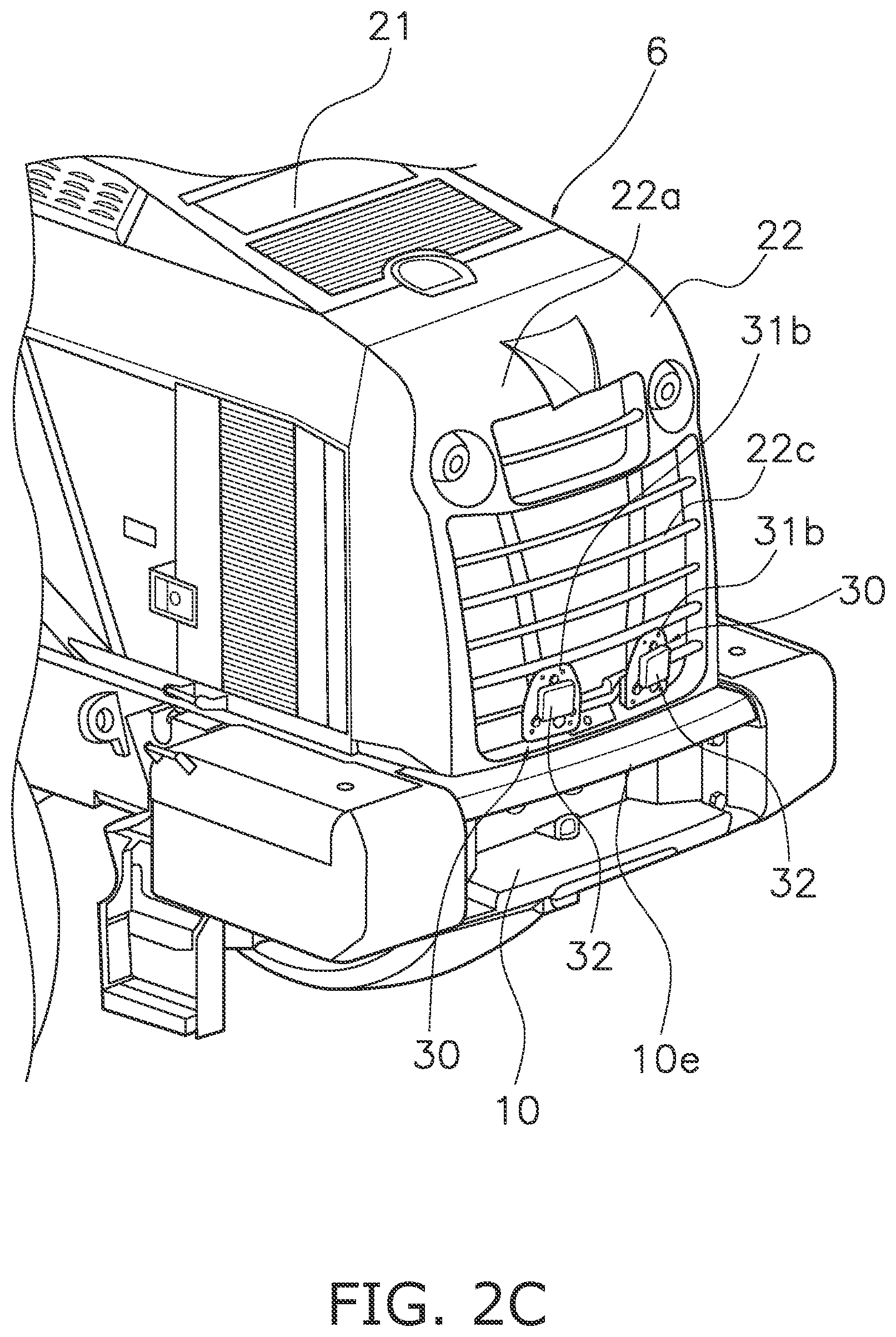 Patent US12460387 Figure 4 – Work machine