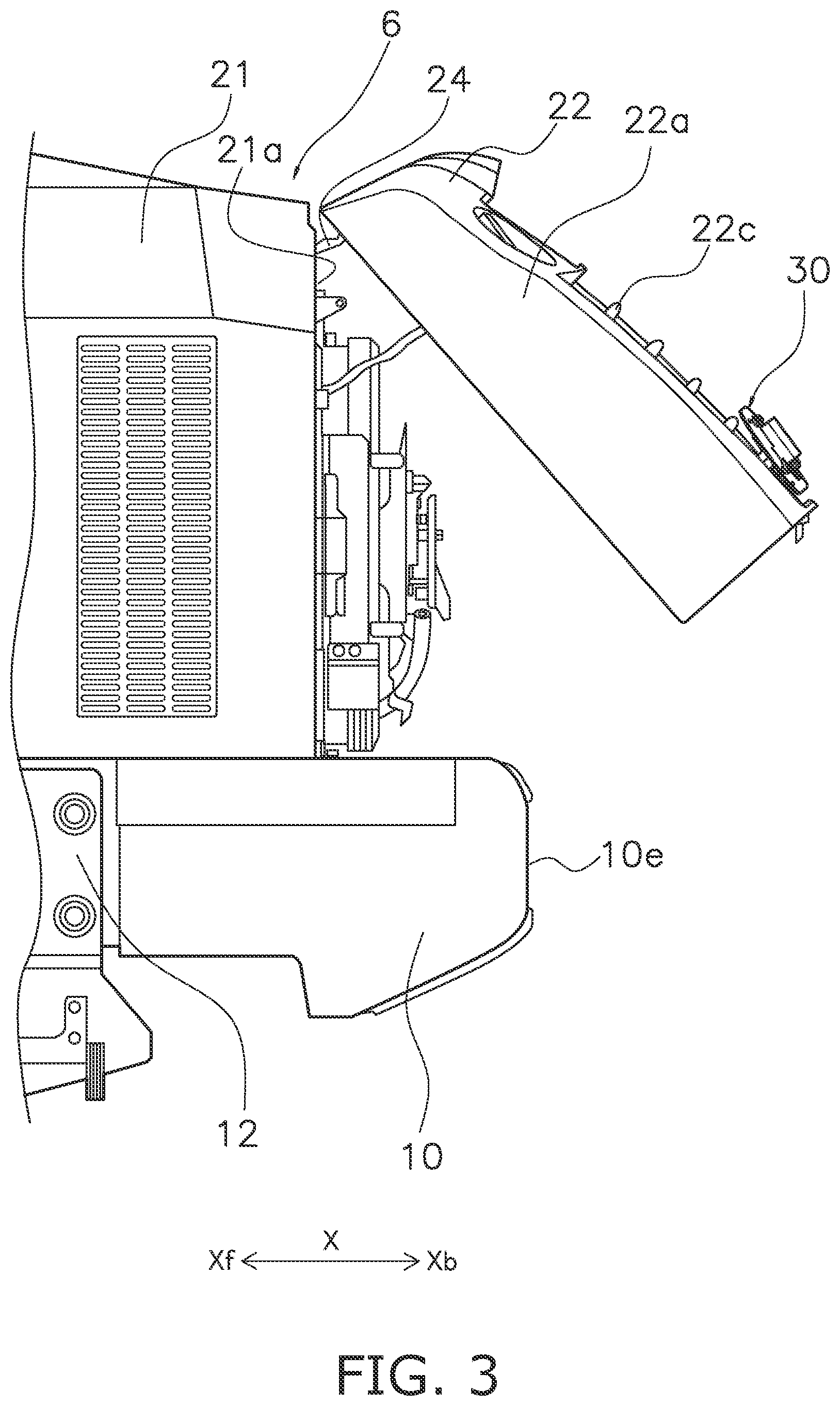 Patent US12460387 Figure 5 – Work machine