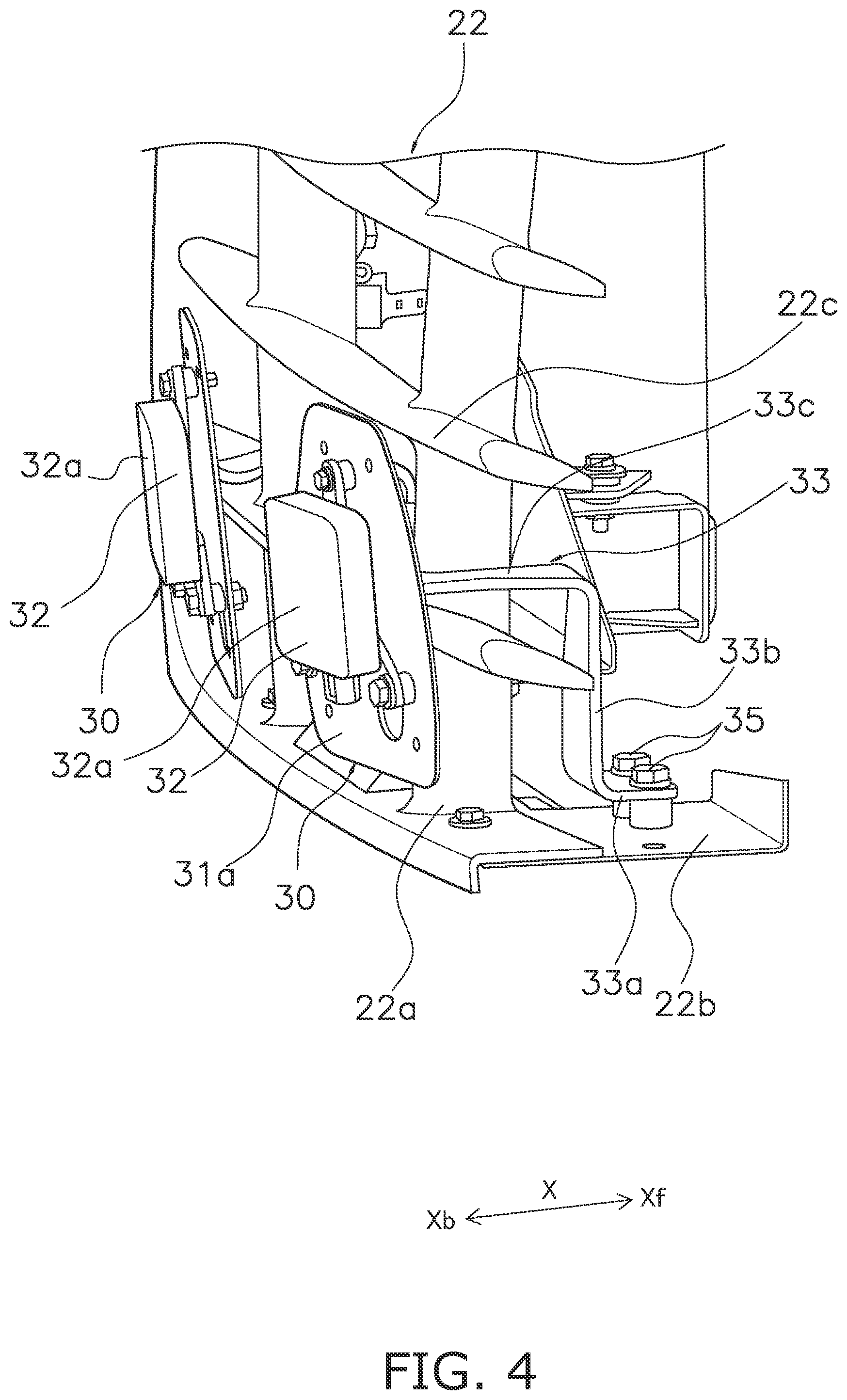 Patent US12460387 Figure 6 – Work machine