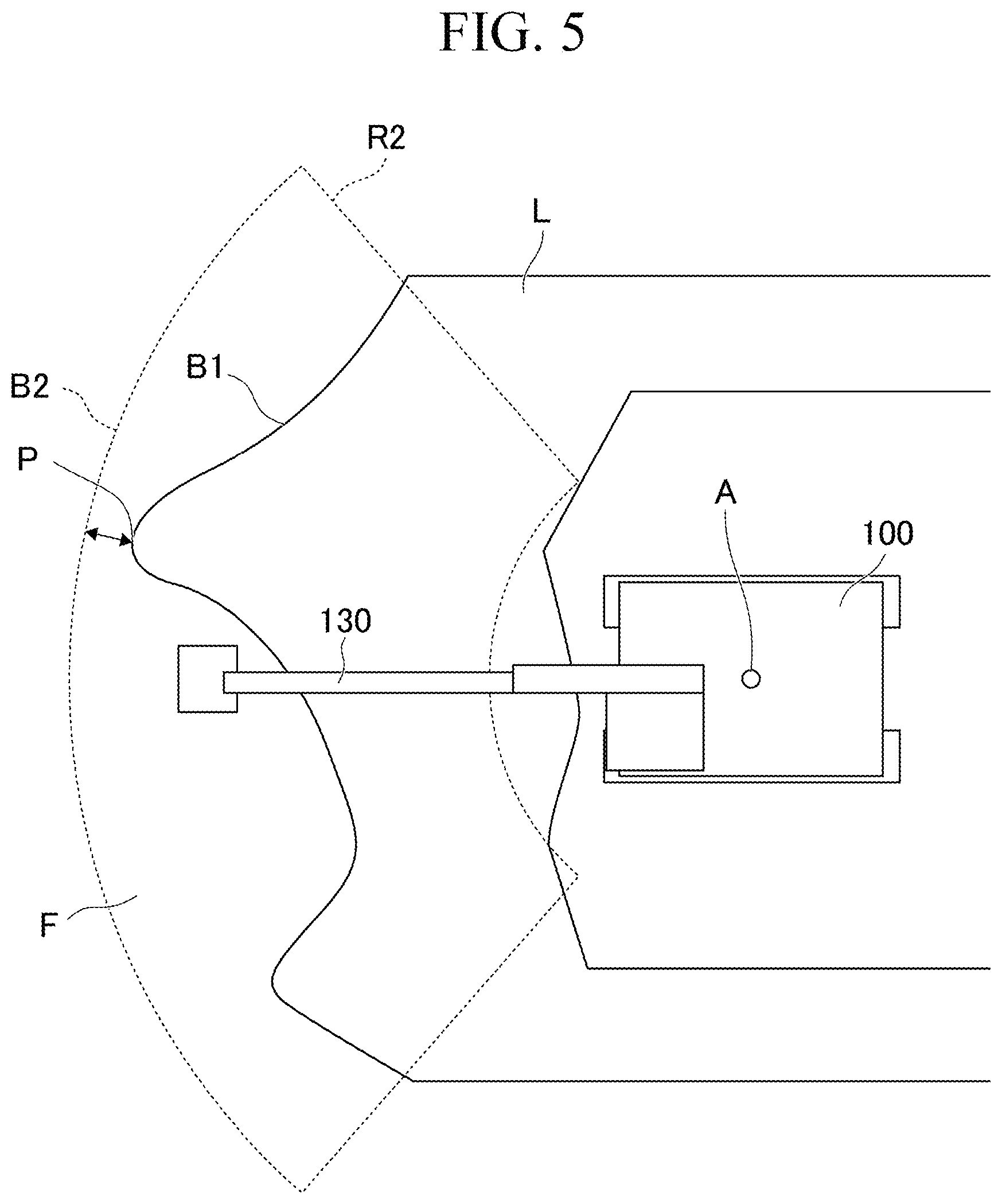 Patent US12460388 Figure 5 – Control device and control method for work machine