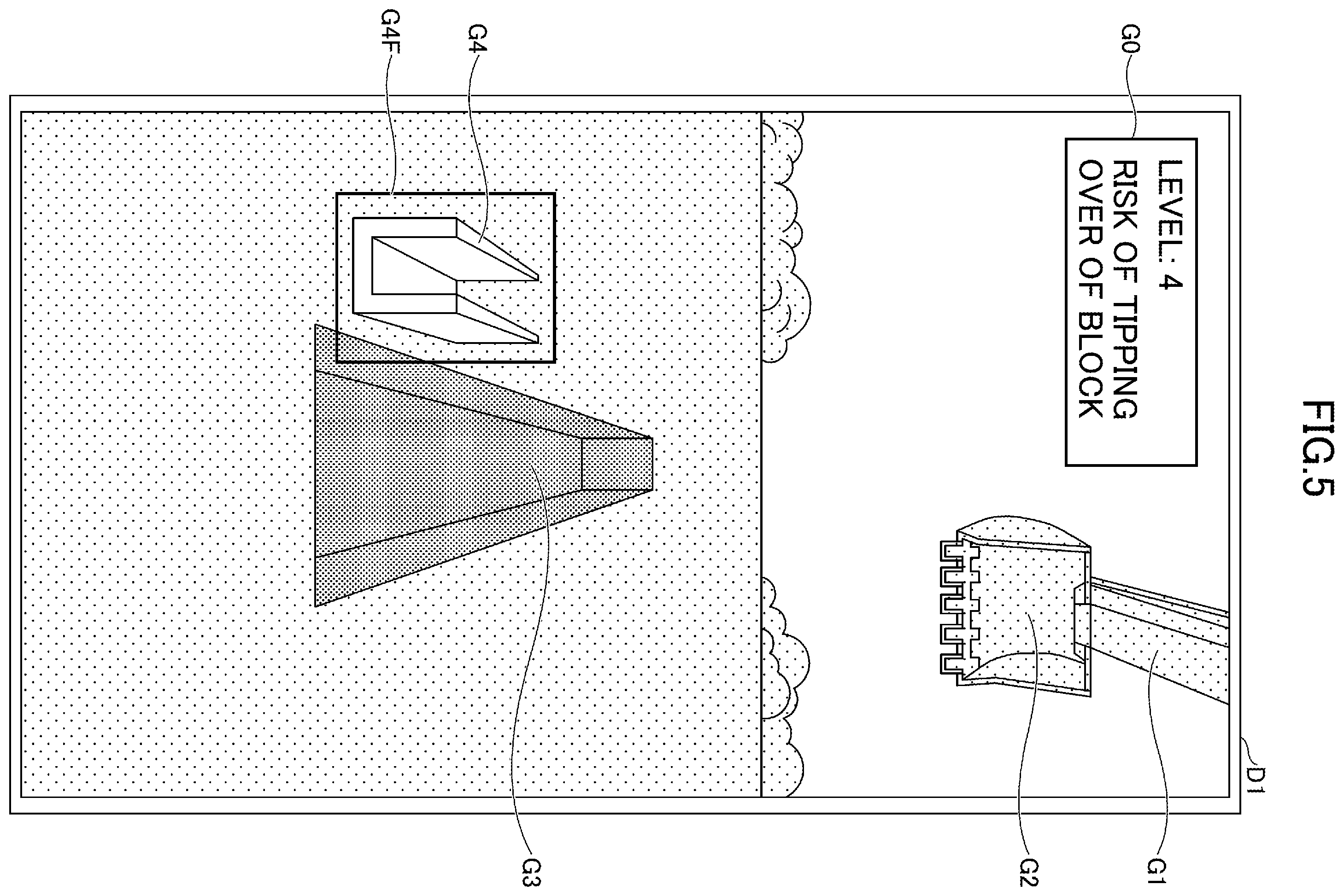 Patent US12460389 Figure 5 – Shovel and construction system