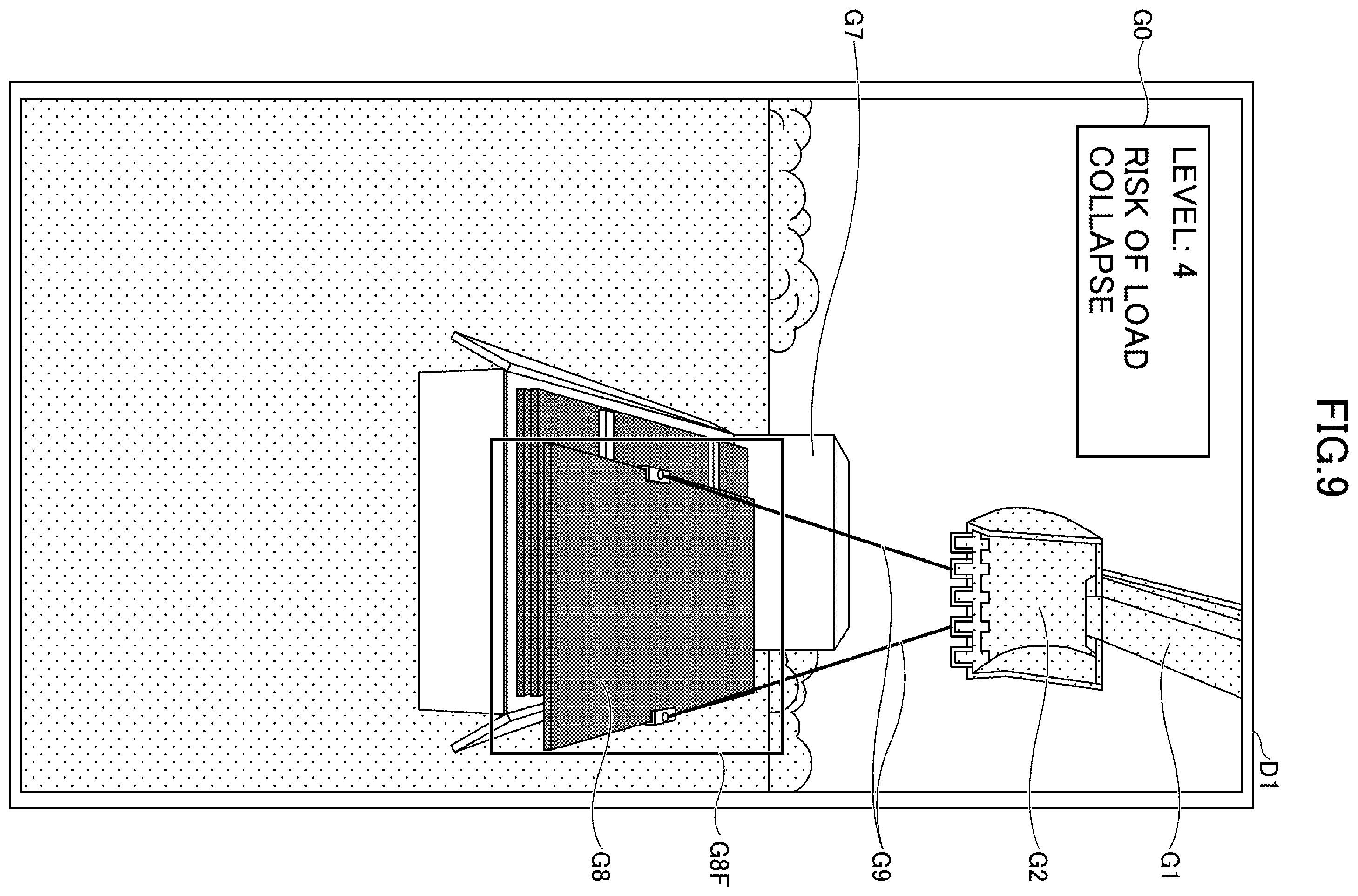 Patent US12460389 Figure 9 – Shovel and construction system