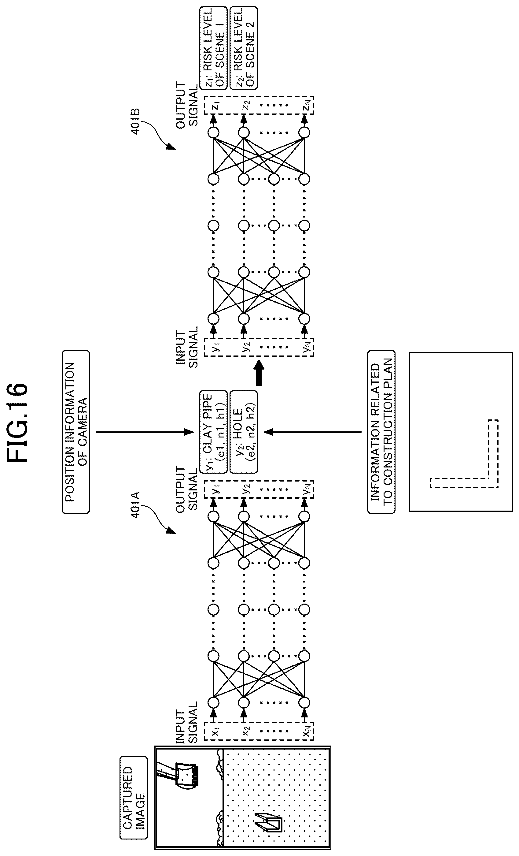 Patent US12460389 Figure 16 – Shovel and construction system