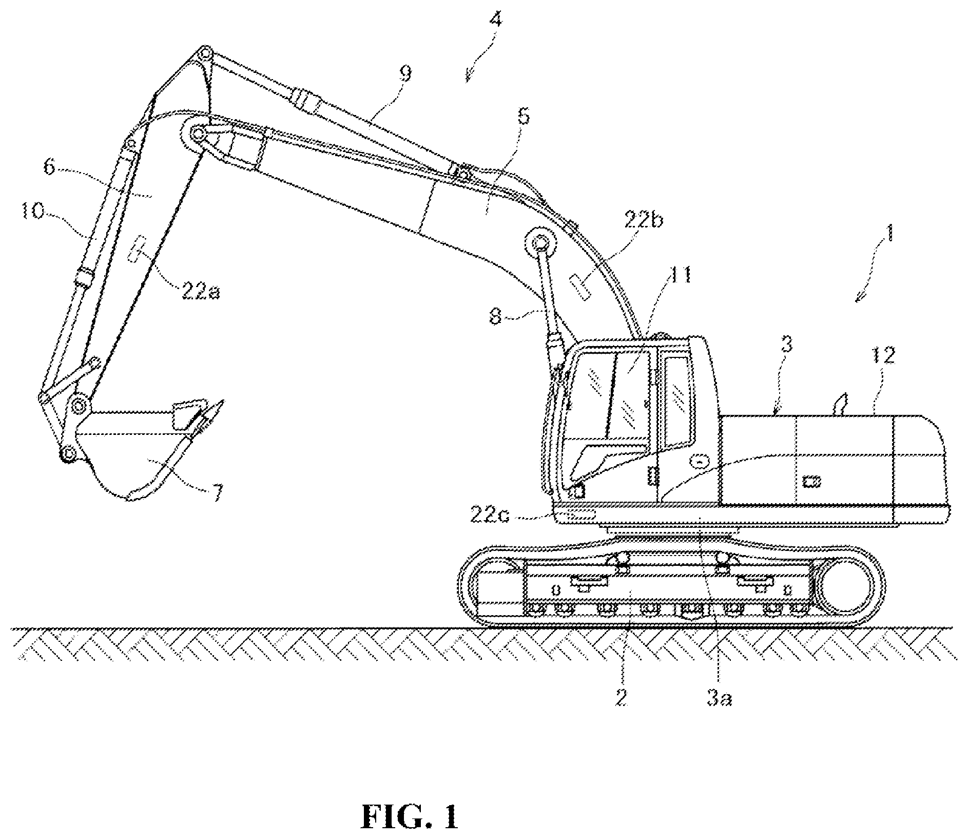 Patent US12460391 Figure 1 – Automatic sensor identification system and identification method in construction machine