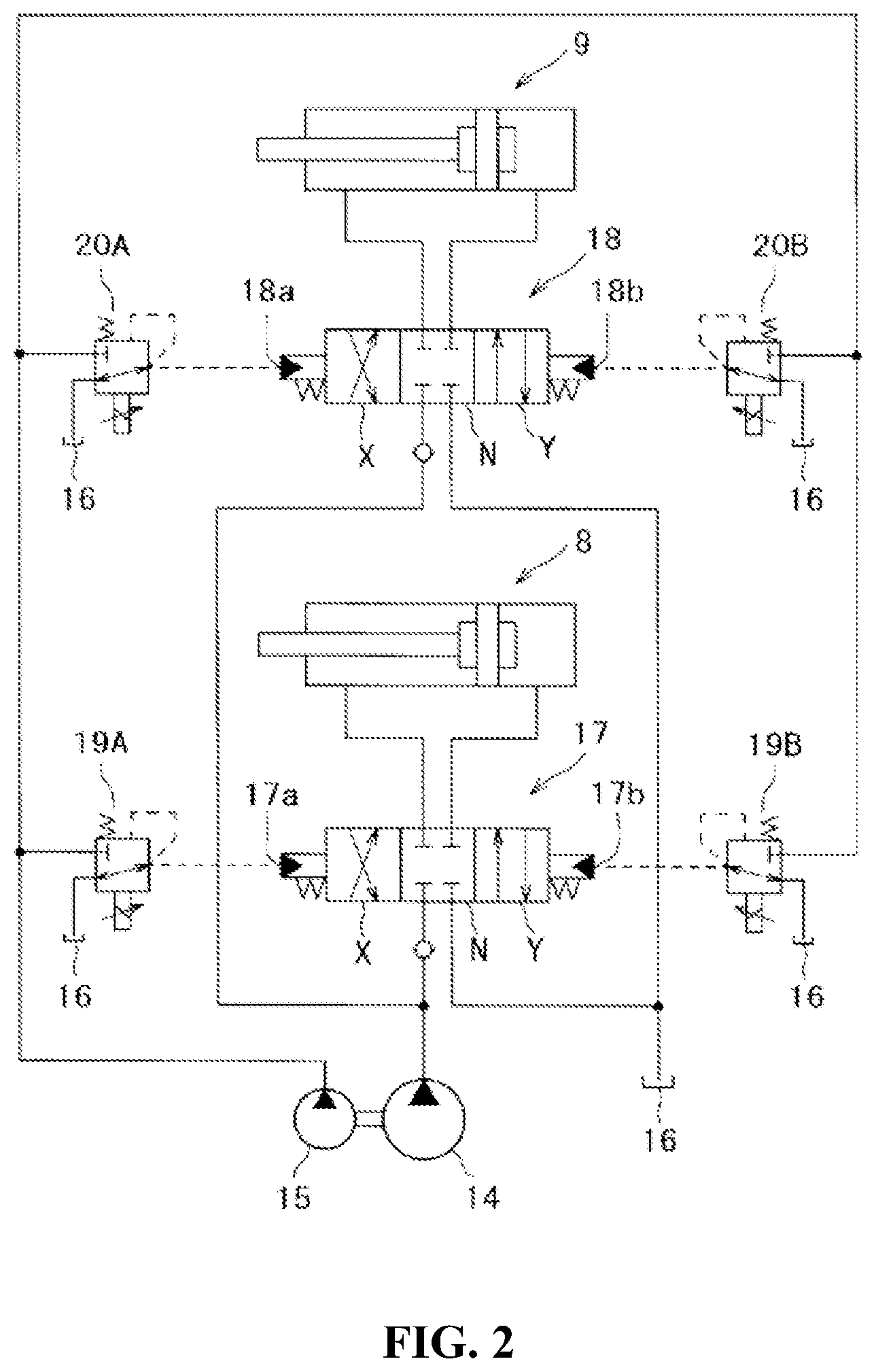 Patent US12460391 Figure 2 – Automatic sensor identification system and identification method in construction machine