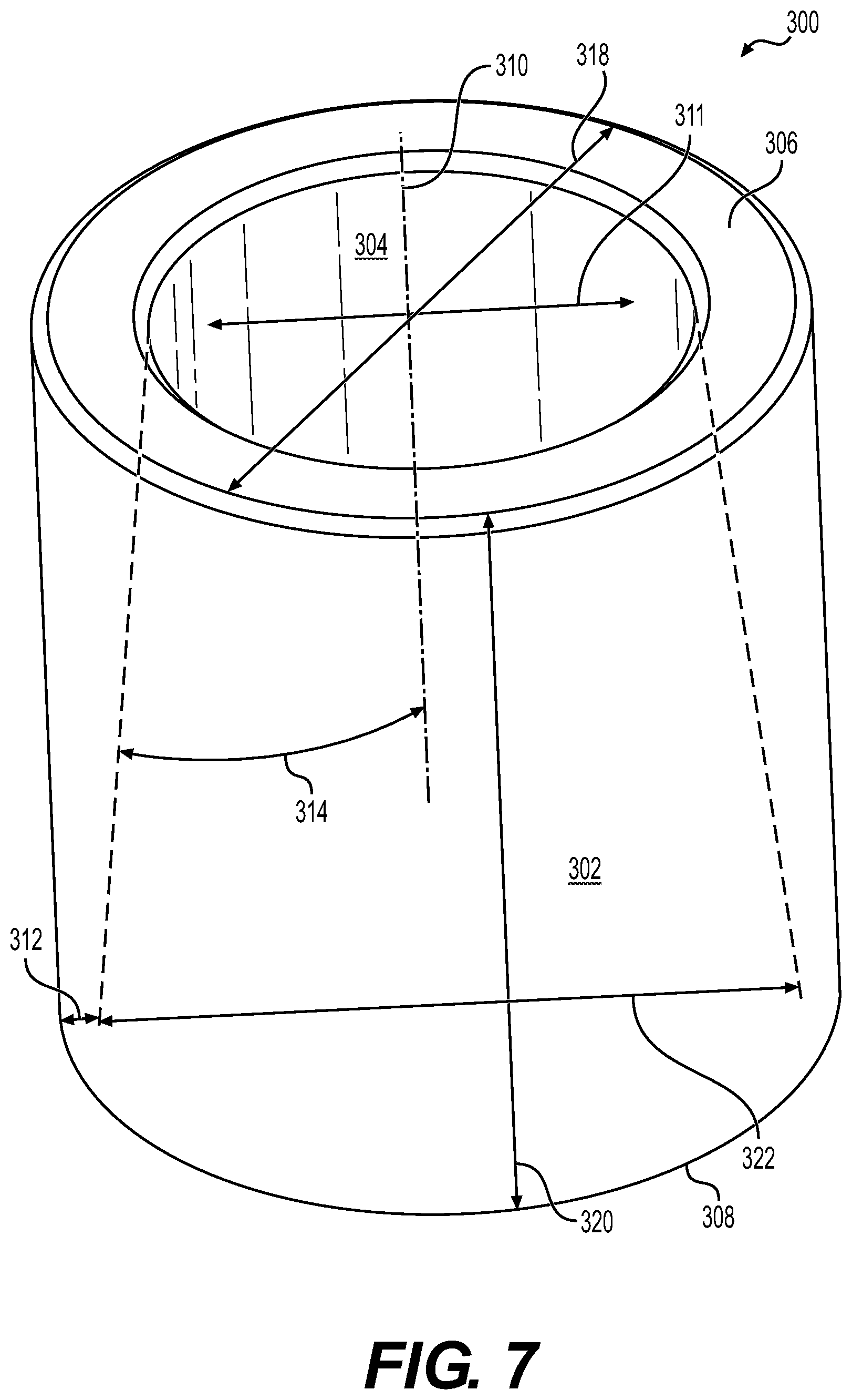 Patent US12460392 Figure 7 – Front access for bit retention