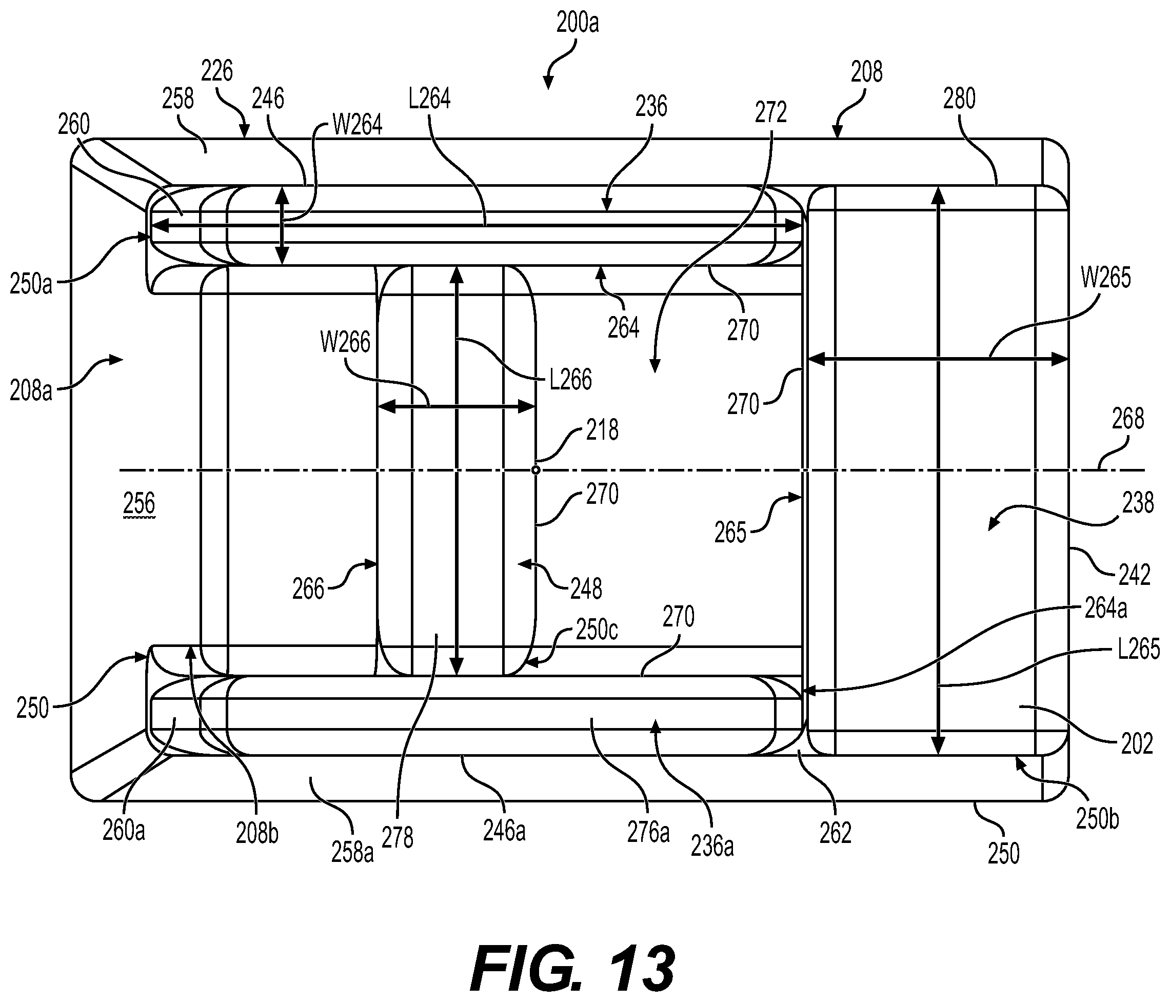 Patent US12460392 Figure 13 – Front access for bit retention