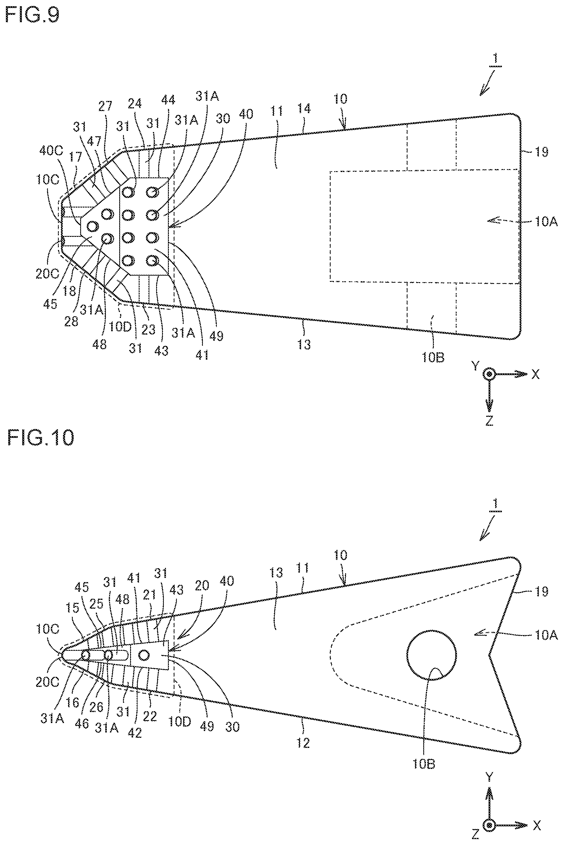 Patent US12460393 Figure 6 – Wear resistant component
