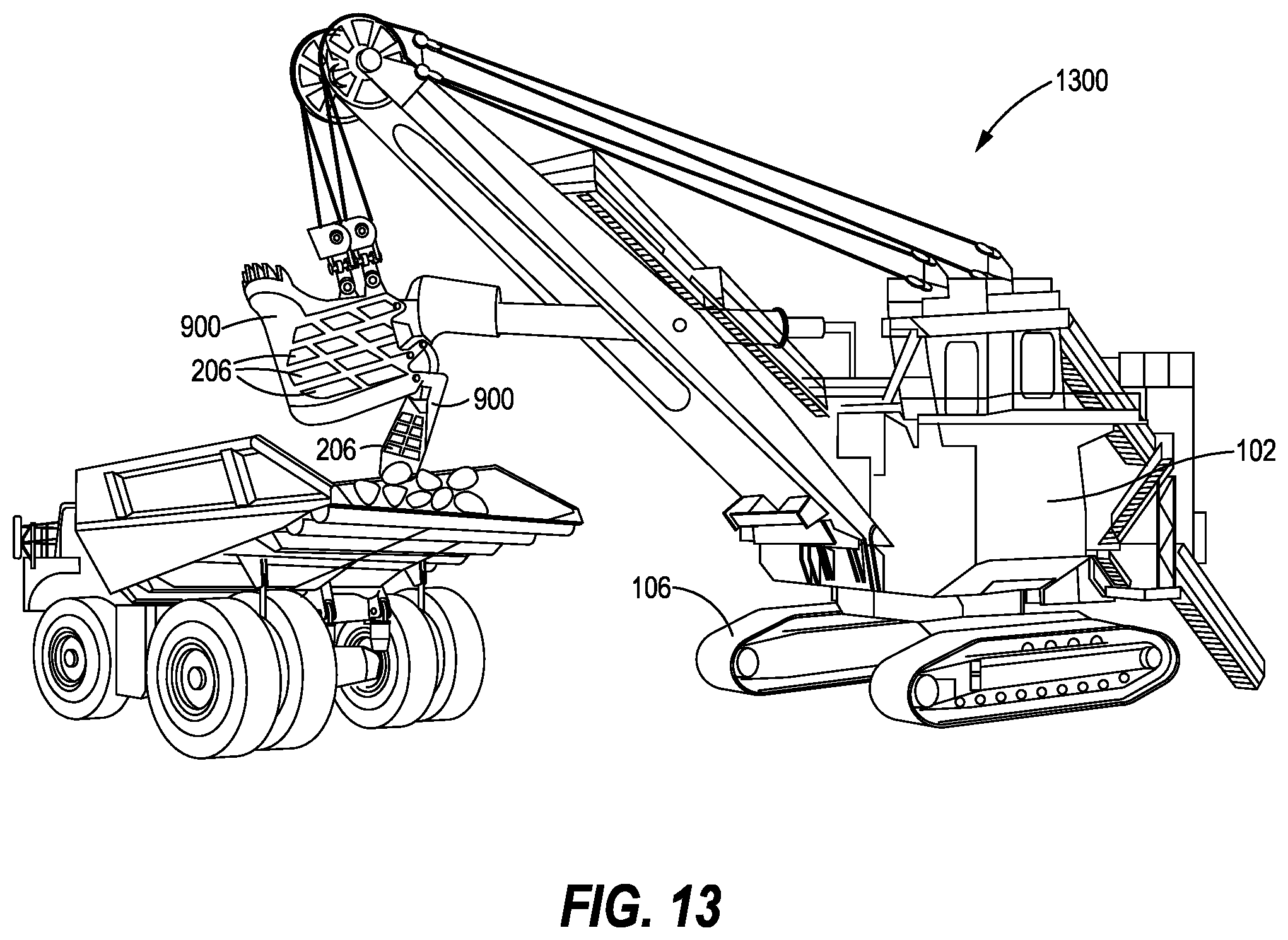 Patent US12460395 Figure 7 – Liner plate mounting assembly