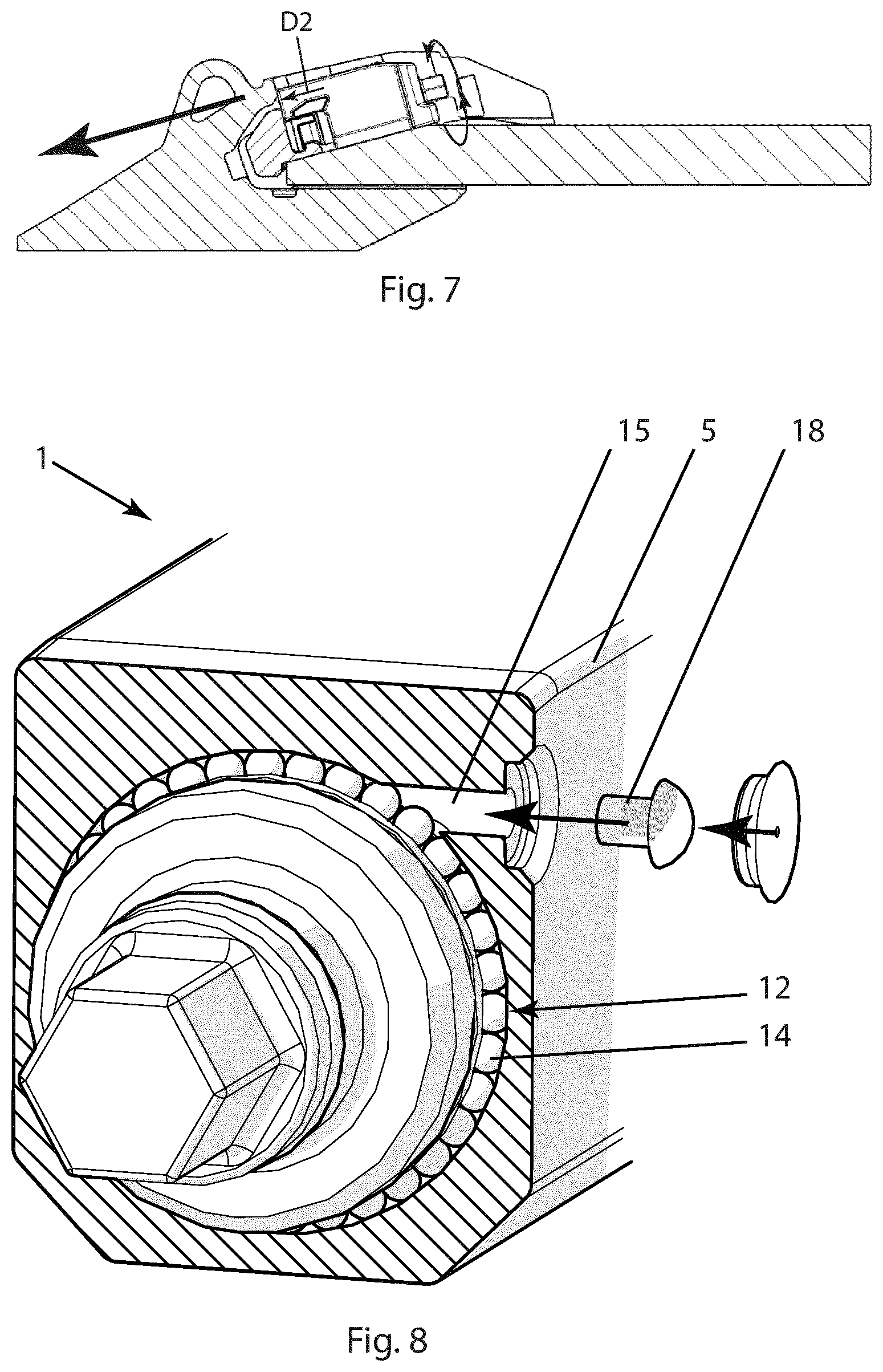 Patent US12460396 Figure 3 – Locking assembly for a shroud for a ground engaging tool