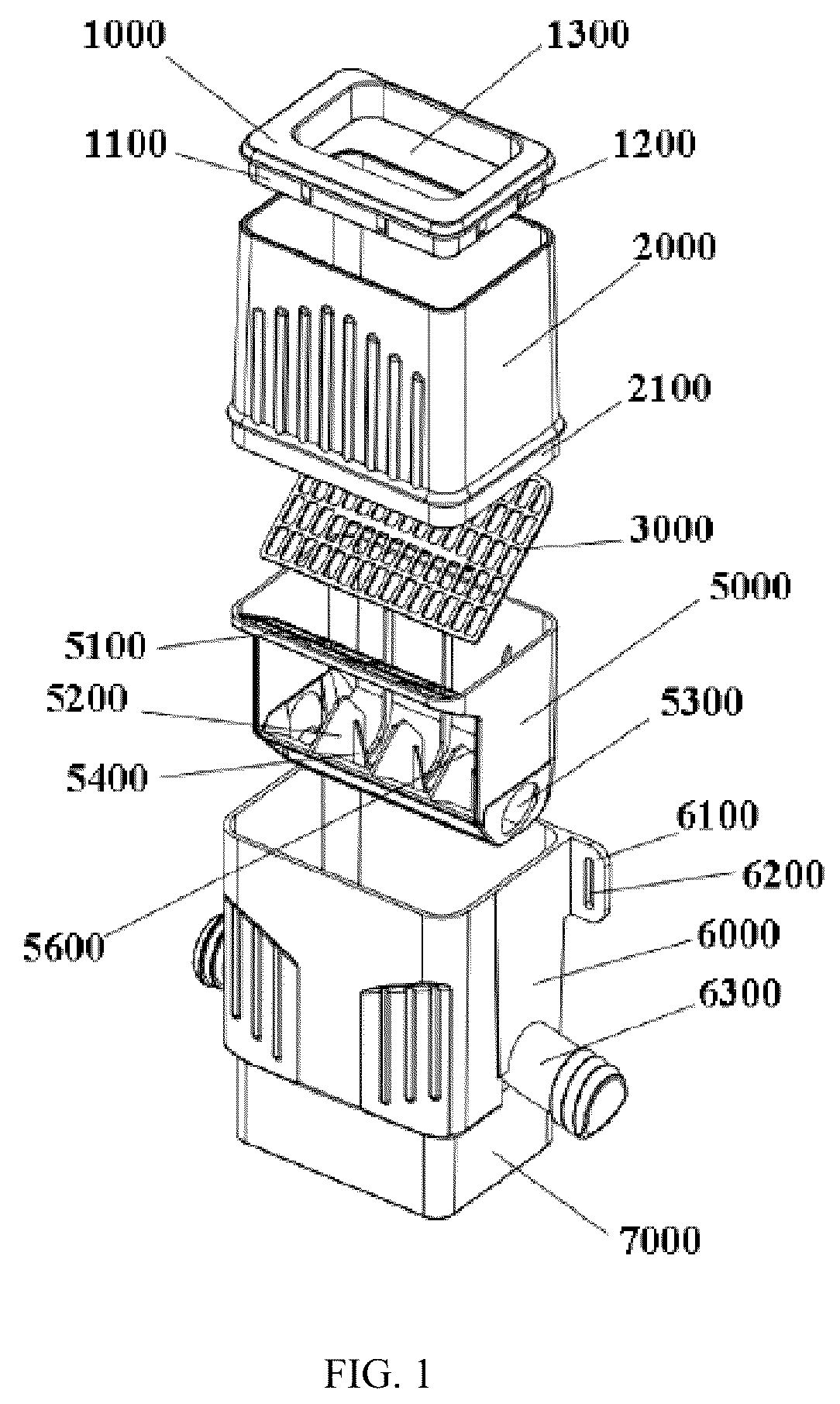 Patent US12460397 Figure 1 – Rainwater harvesting system