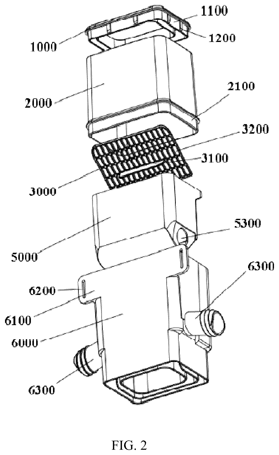 Patent US12460397 Figure 2 – Rainwater harvesting system