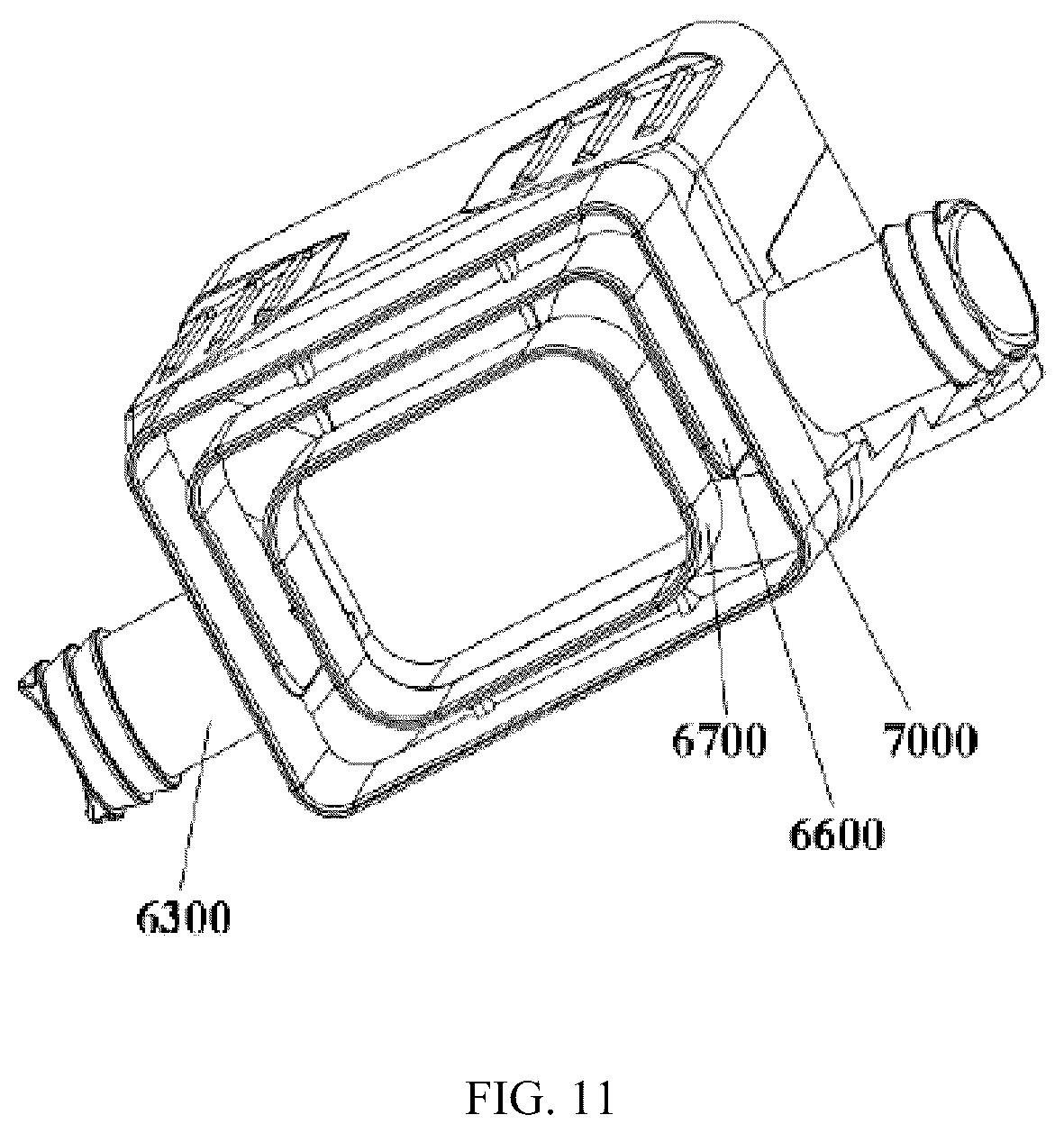 Patent US12460397 Figure 11 – Rainwater harvesting system