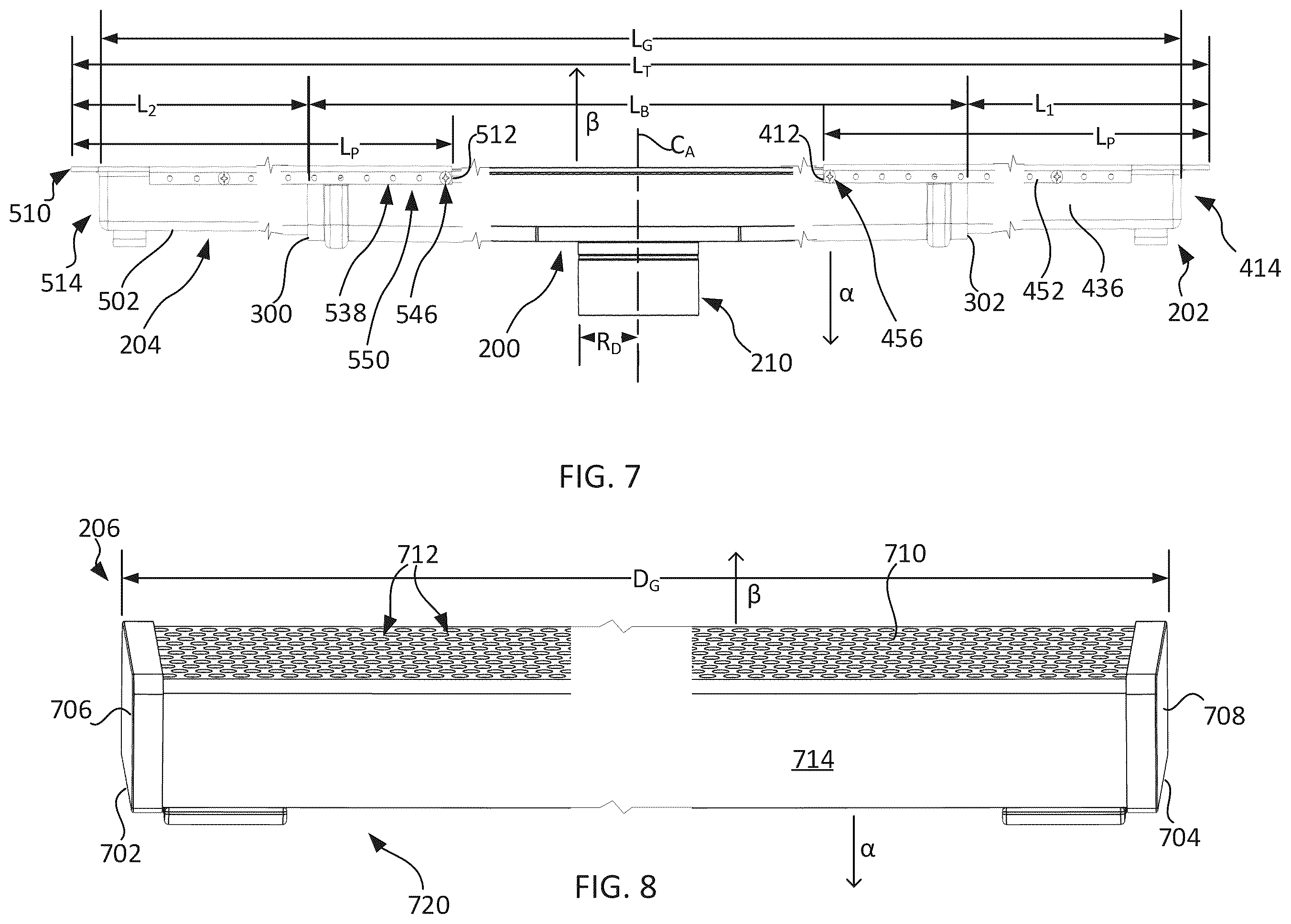 Patent US12460401 Figure 5 – Linear drain assembly