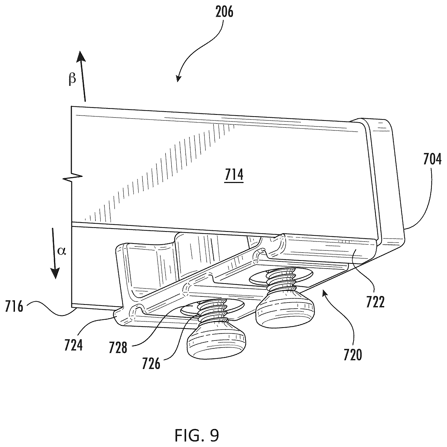 Patent US12460401 Figure 6 – Linear drain assembly