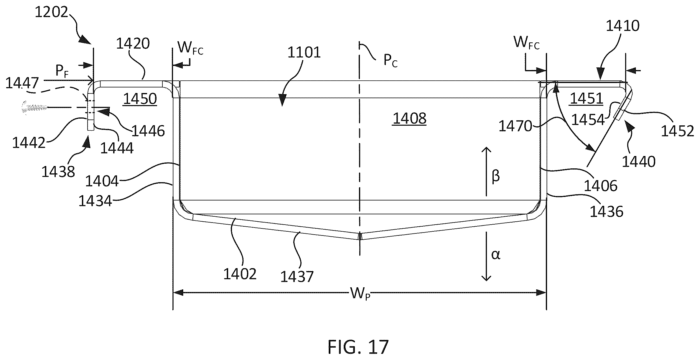 Patent US12460401 Figure 13 – Linear drain assembly