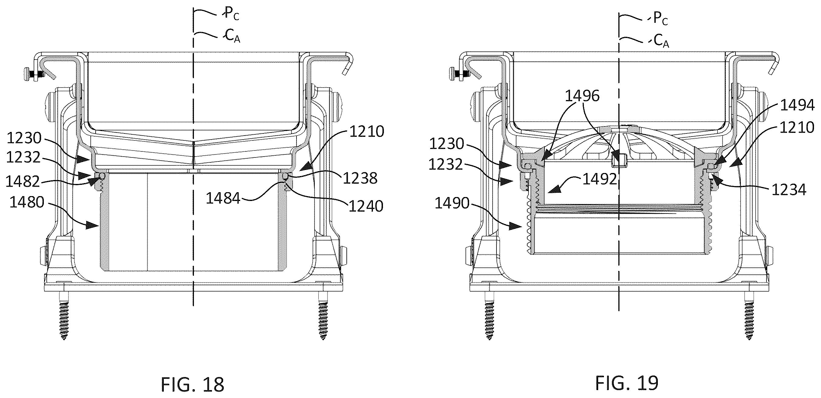Patent US12460401 Figure 14 – Linear drain assembly