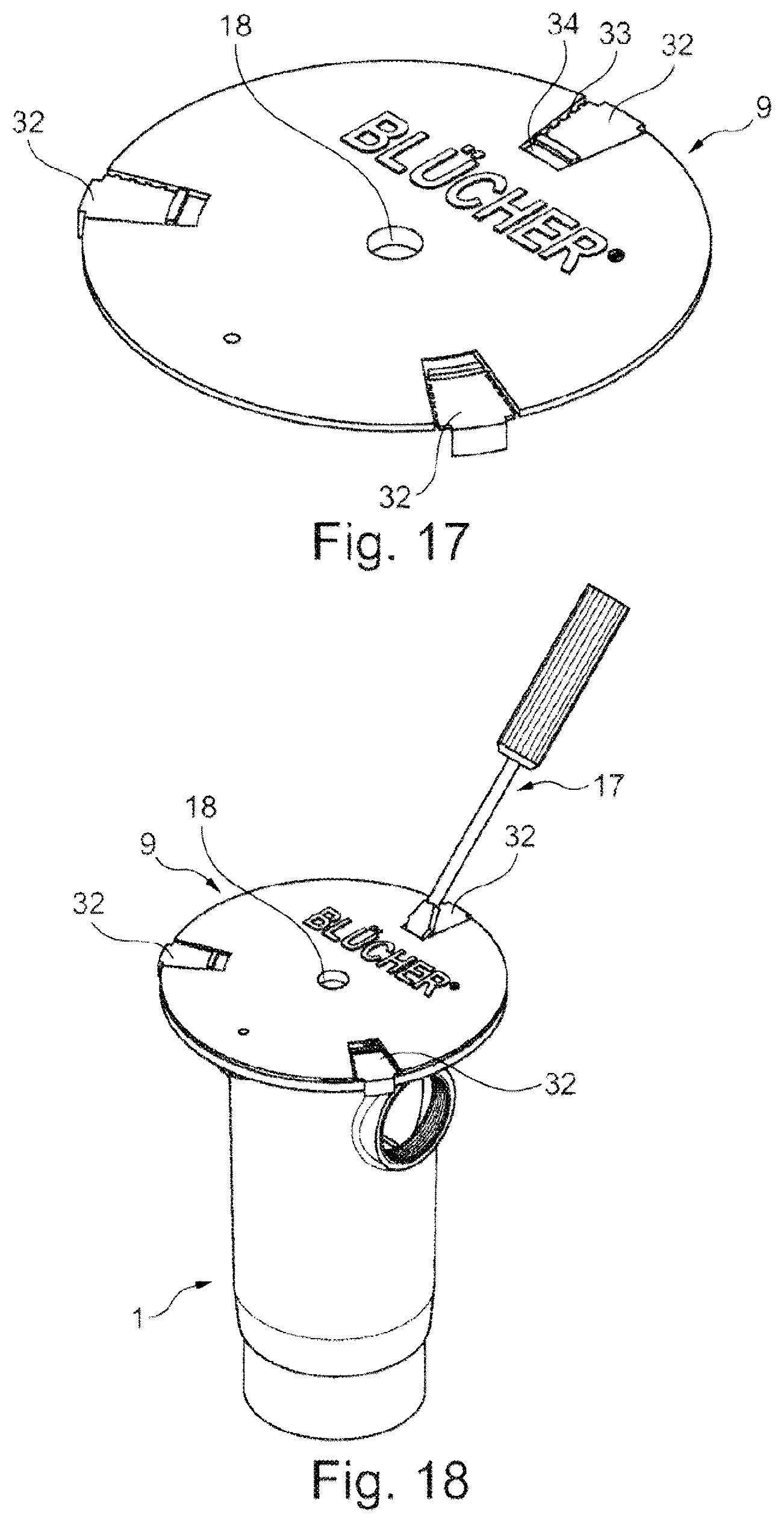 Patent US12460402 Figure 8 – Fast installation cap and drain