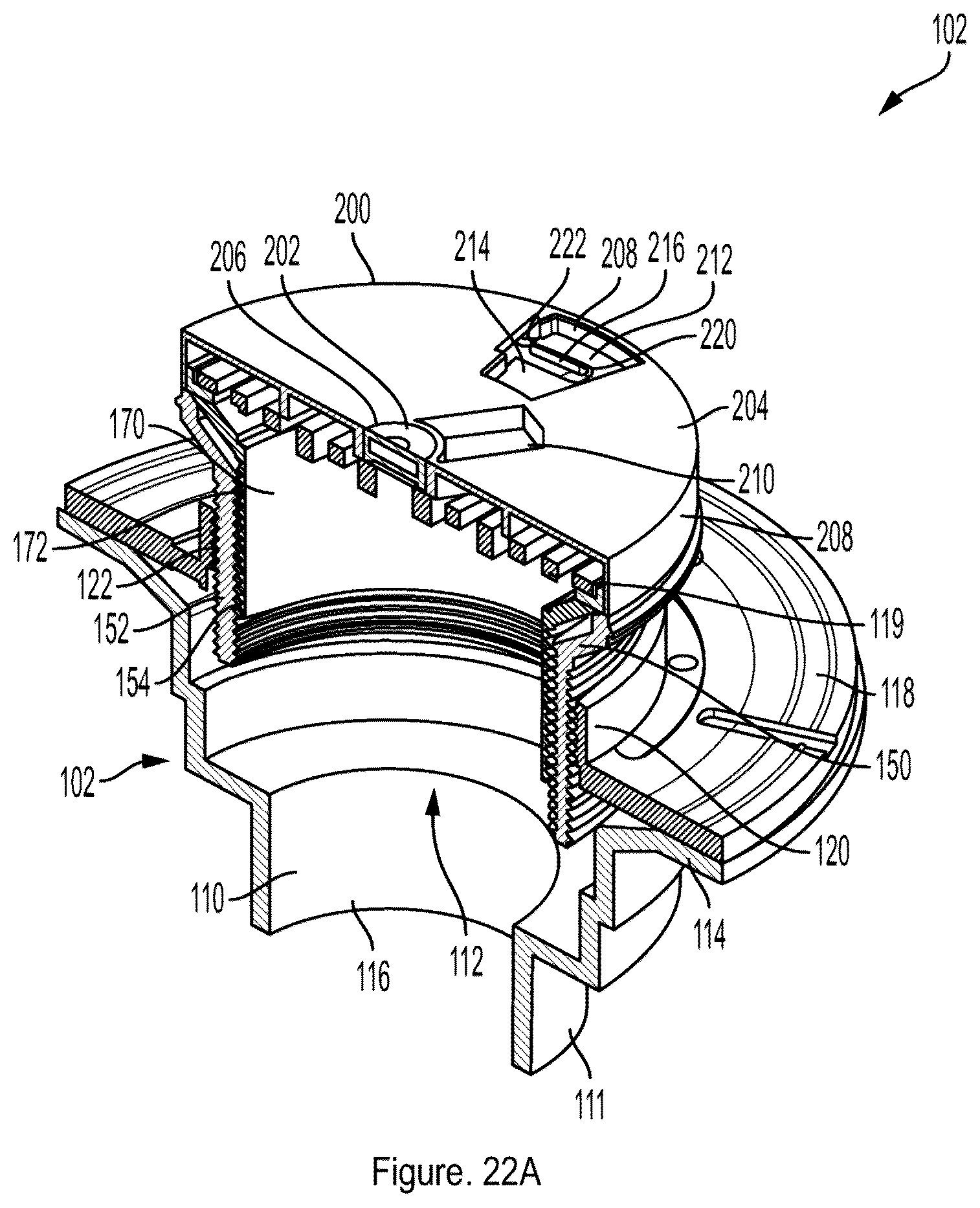Patent US12460402 Figure 10 – Fast installation cap and drain