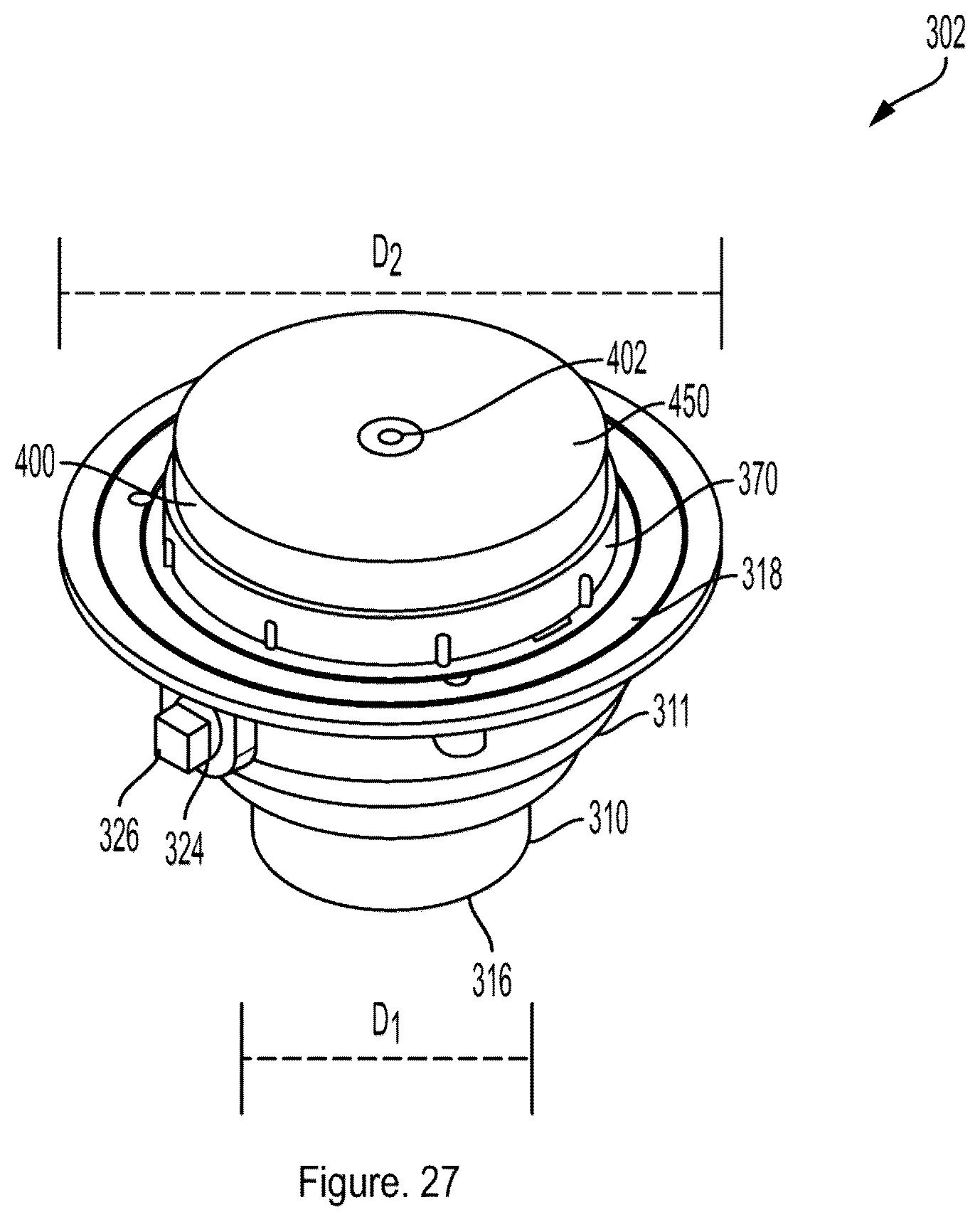 Patent US12460402 Figure 15 – Fast installation cap and drain