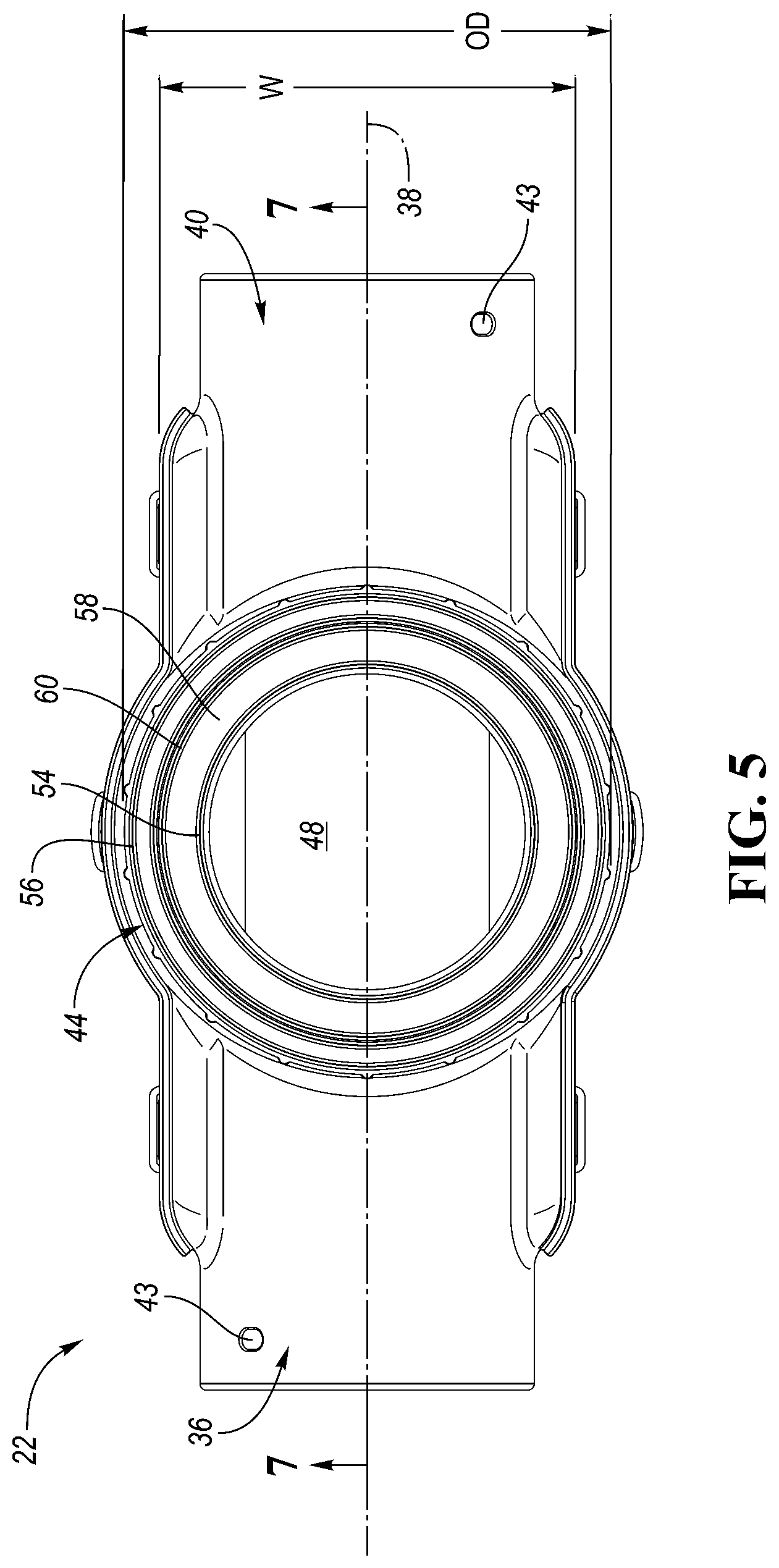 Patent US12460403 Figure 5 – Catch basin system and corresponding water drainage system