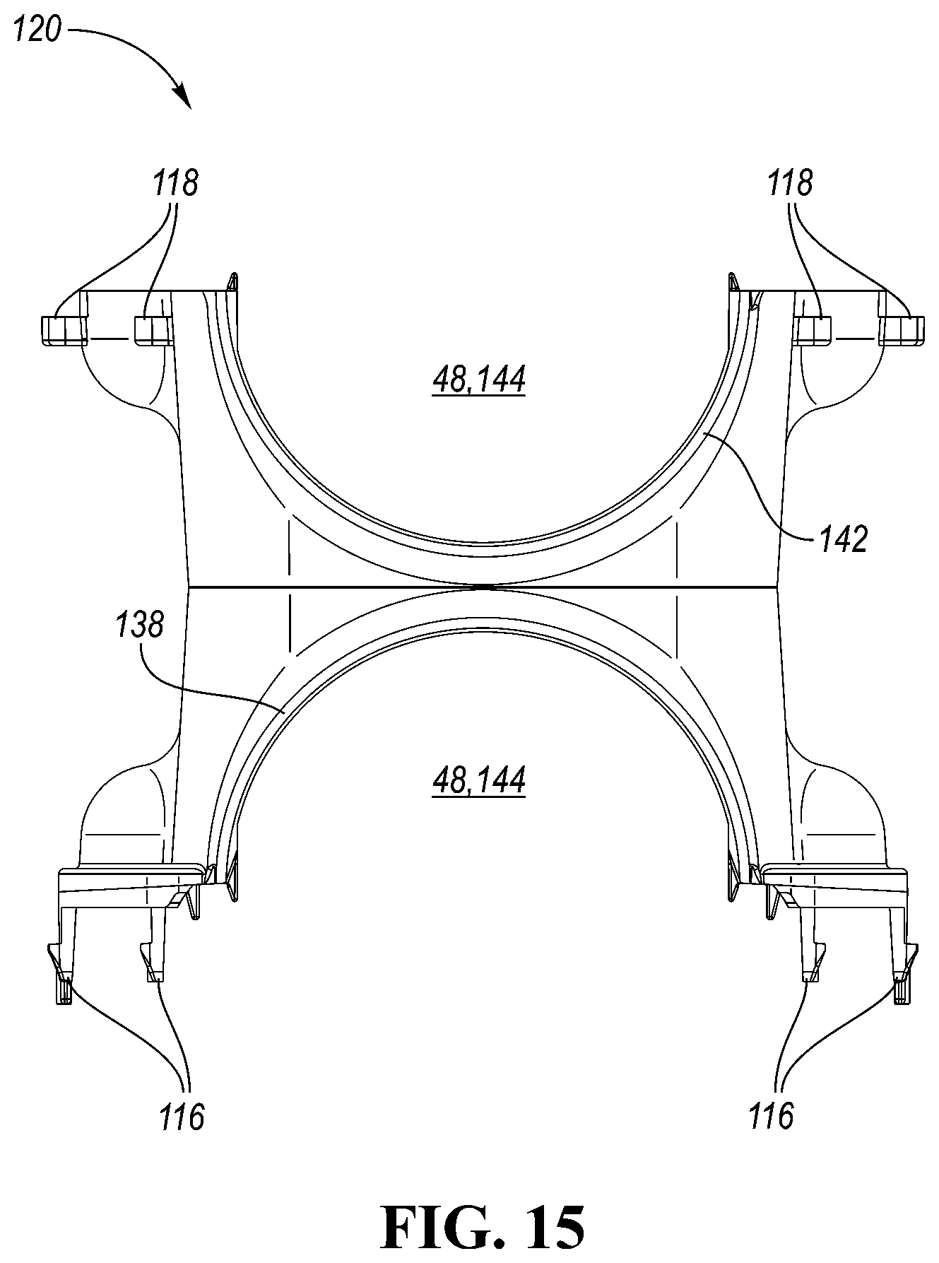 Patent US12460403 Figure 14 – Catch basin system and corresponding water drainage system