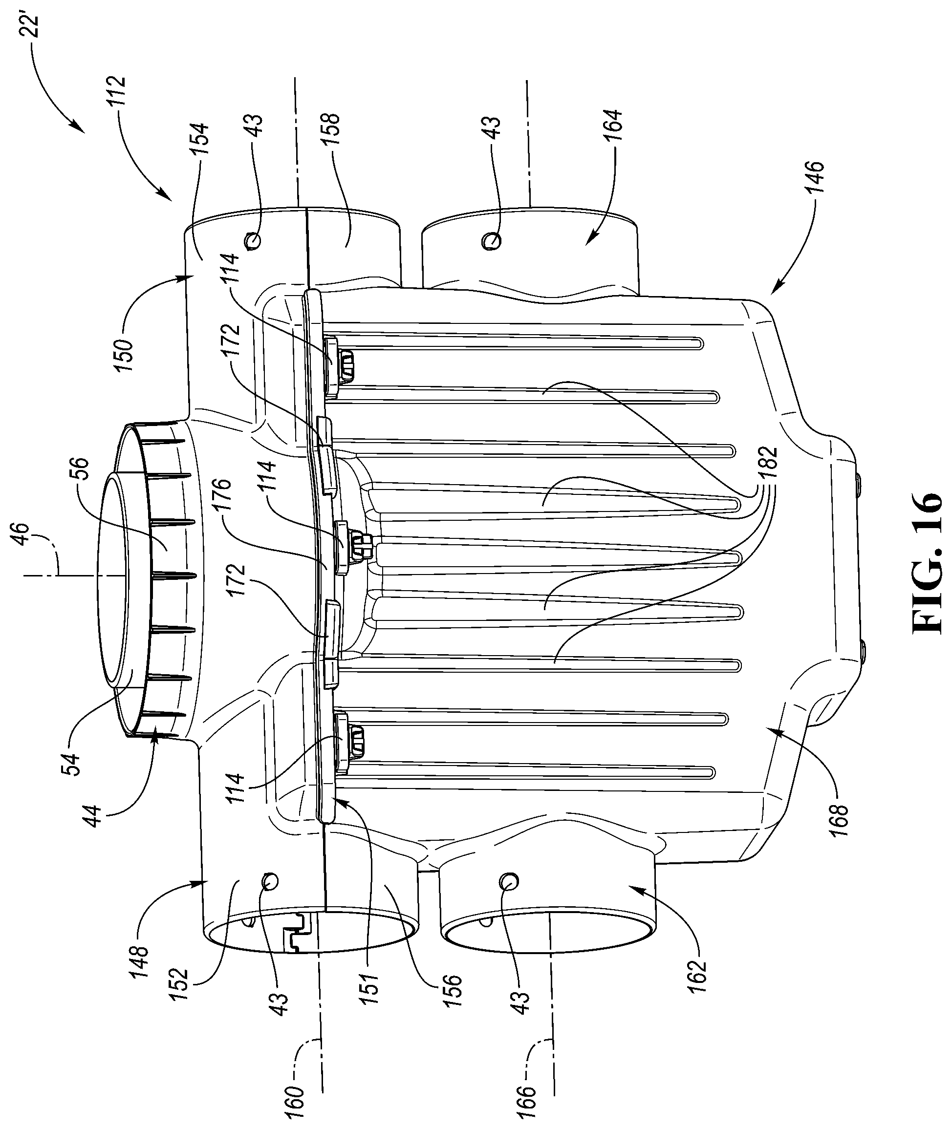 Patent US12460403 Figure 15 – Catch basin system and corresponding water drainage system