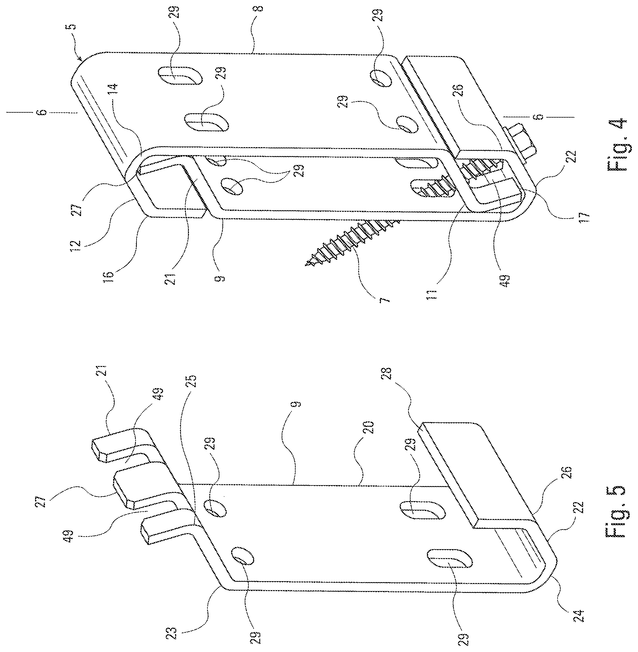Patent US12460406 Figure 3 – Concealed hanger