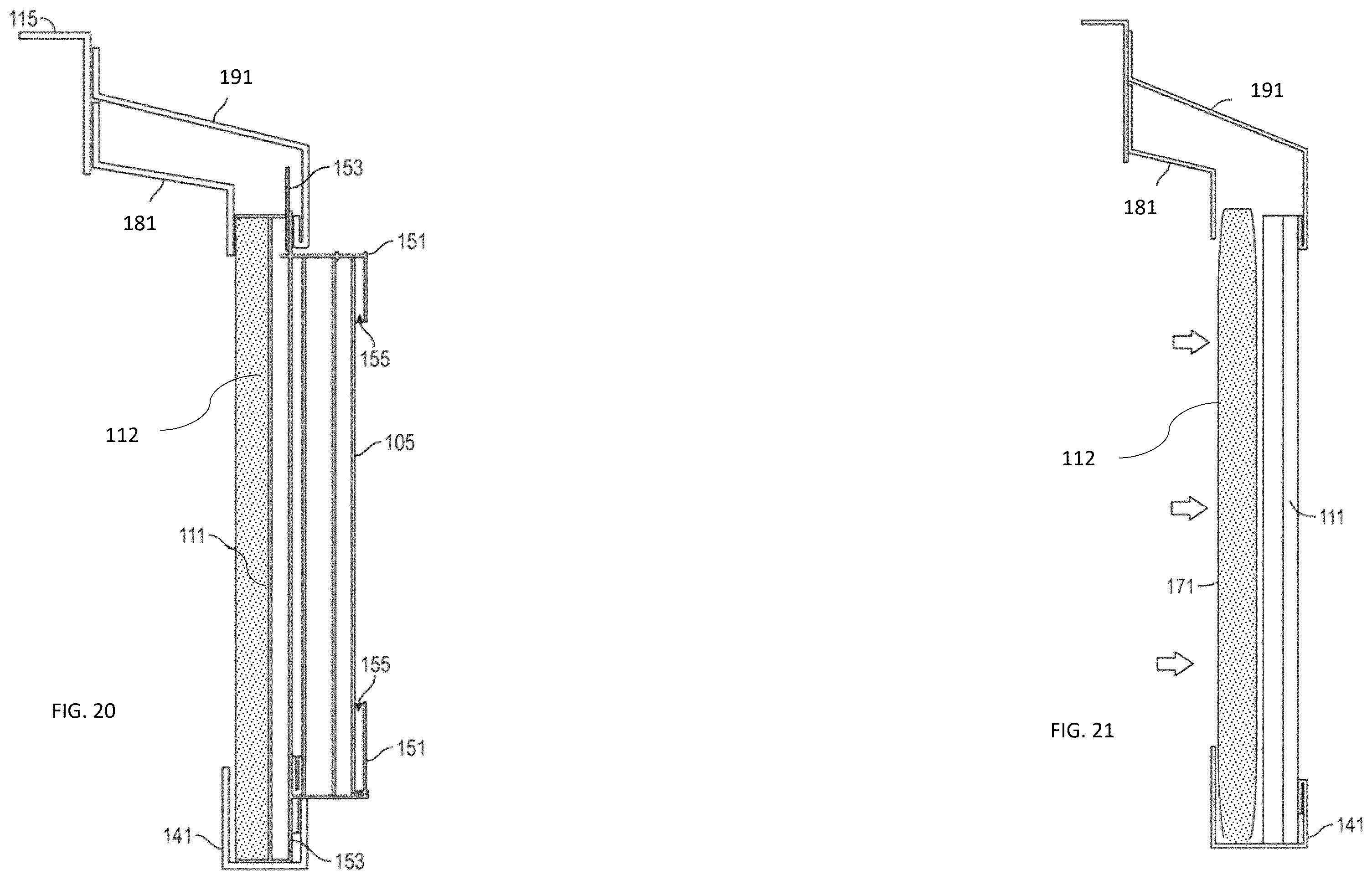 Patent US12460407 Figure 17 – Perimeter barrier for a building structure