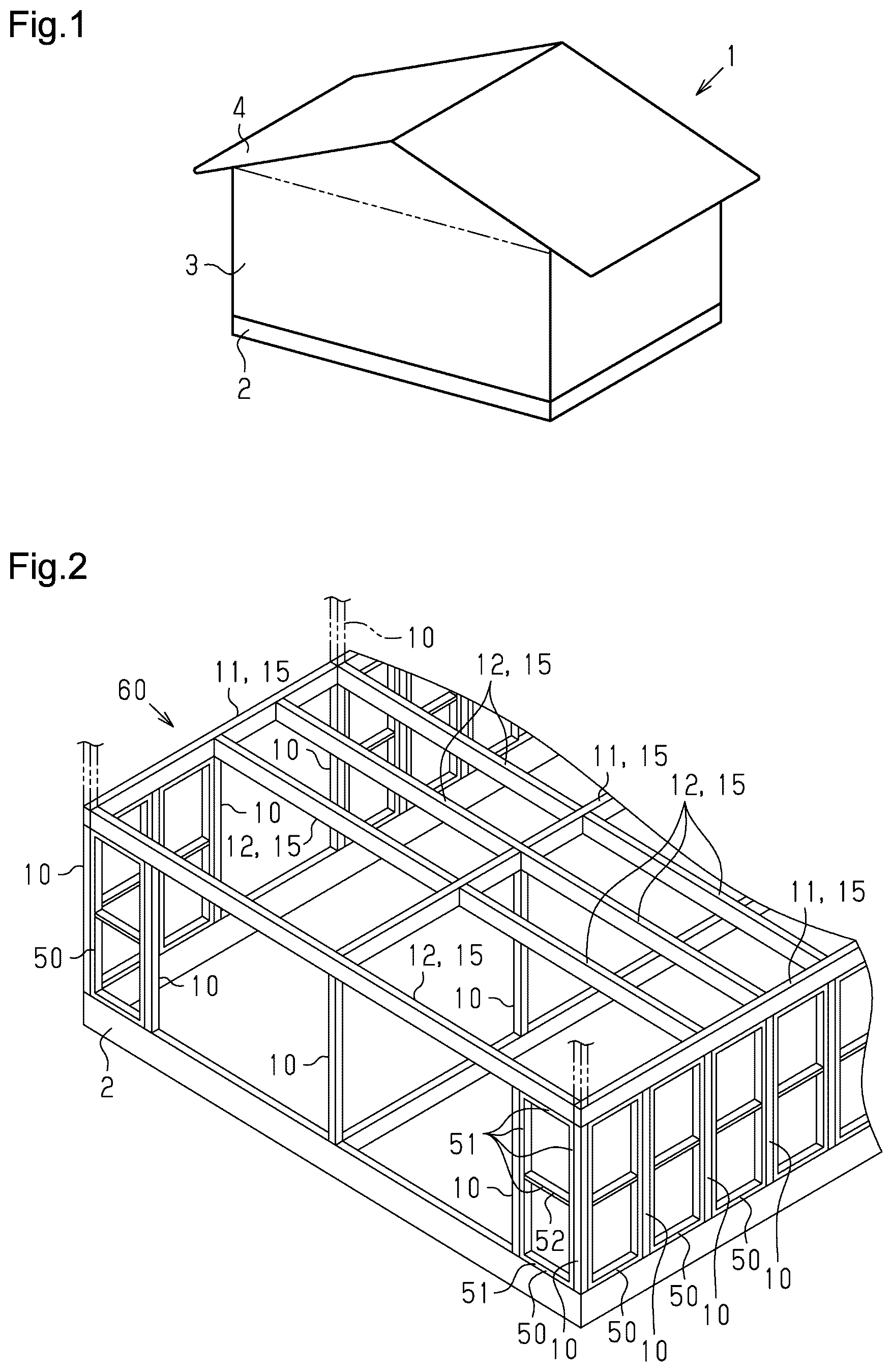 Patent US12460408 Figure 1 – Building