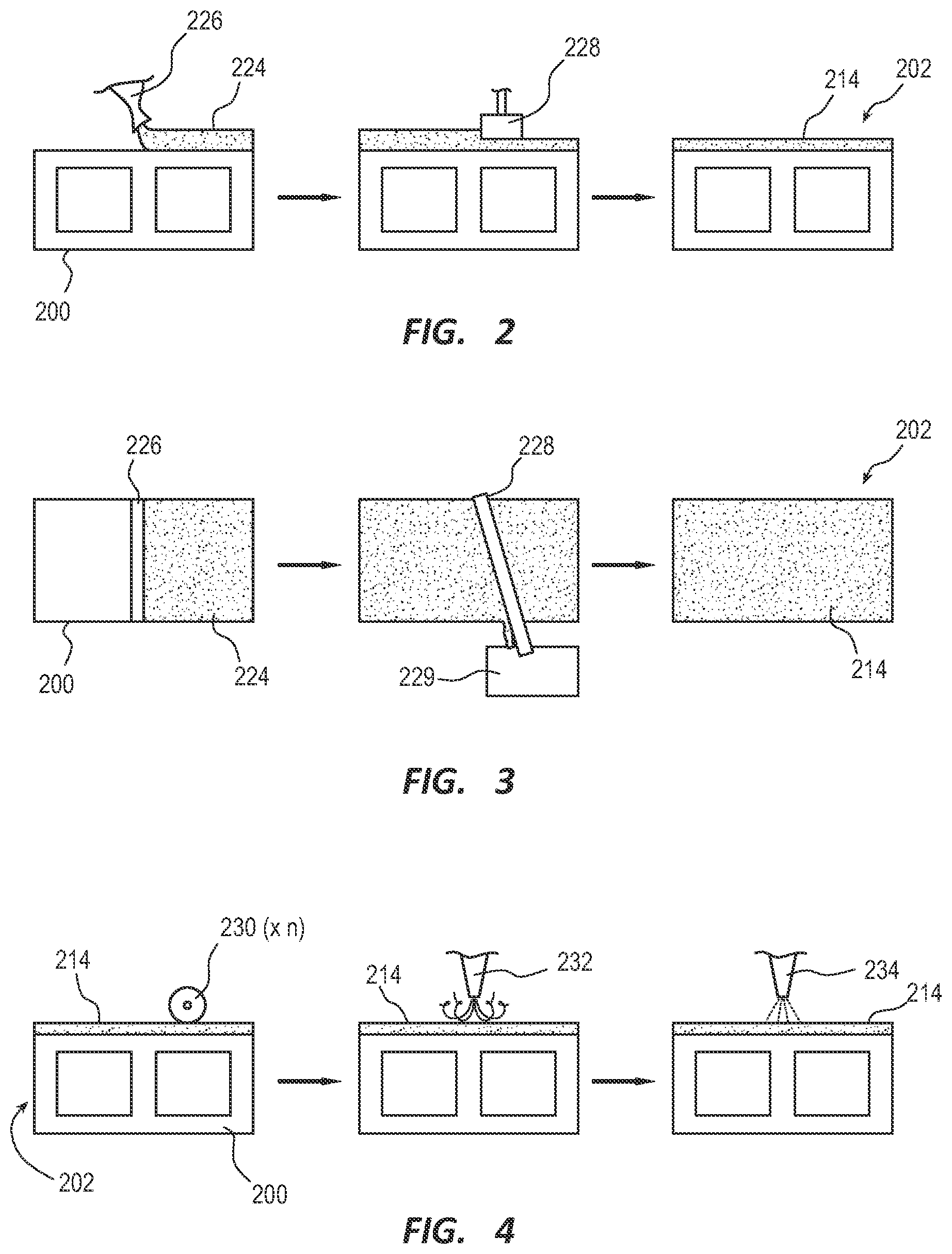 Patent US12460409 Figure 2 – Lightweight blocks with stone-like appearance