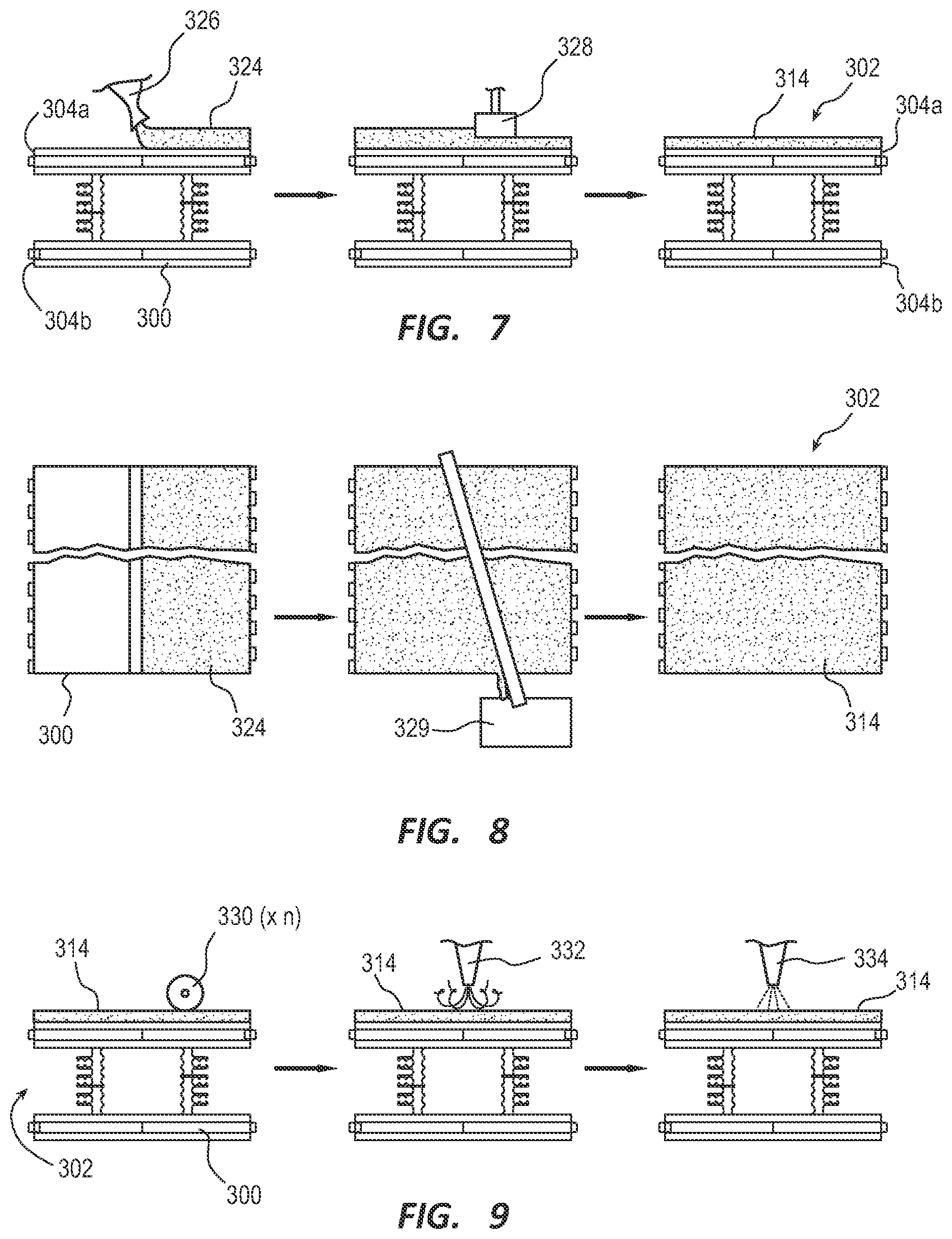 Patent US12460409 Figure 6 – Lightweight blocks with stone-like appearance